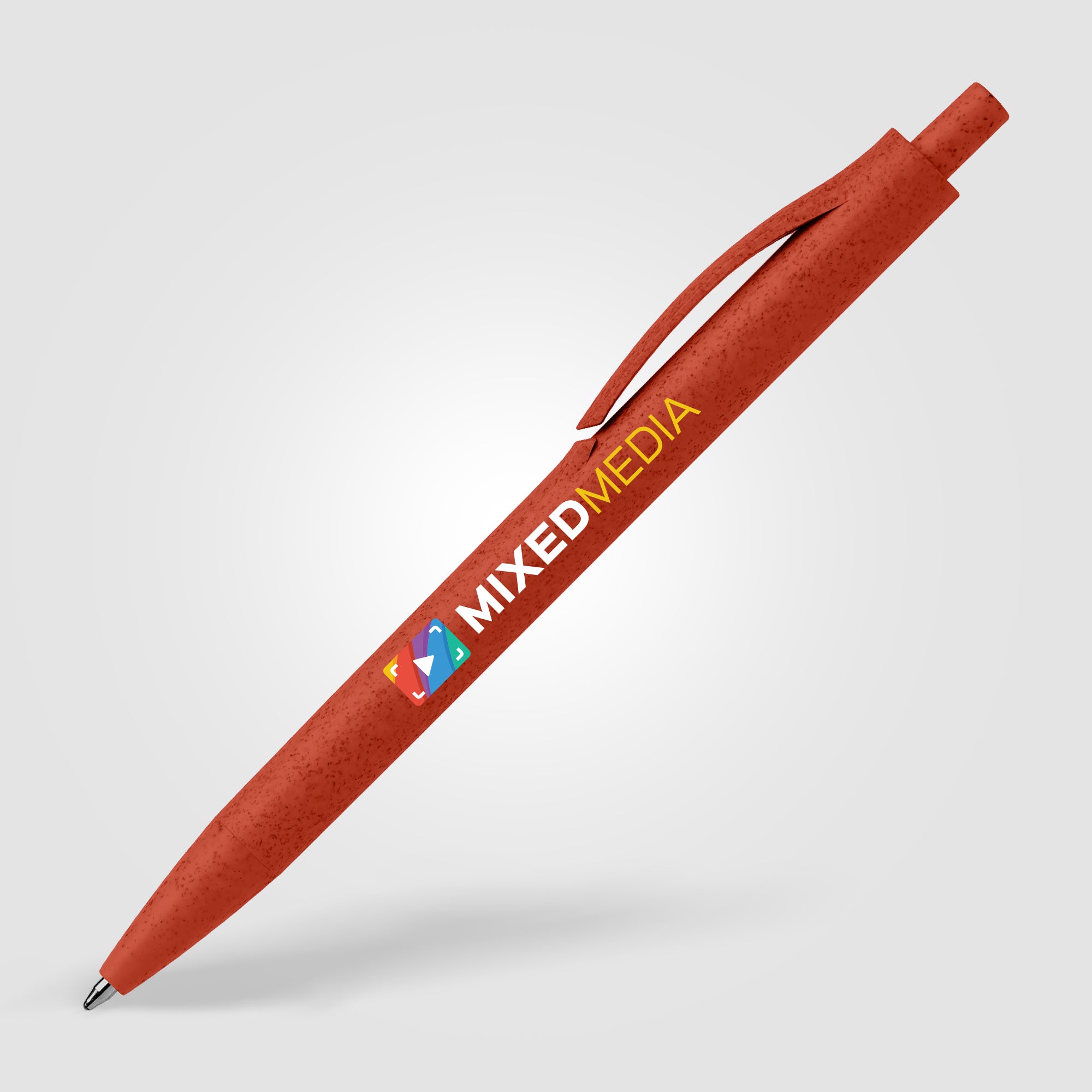 Zen - Wheat Plastic Pen - ColorJet-zoom-5