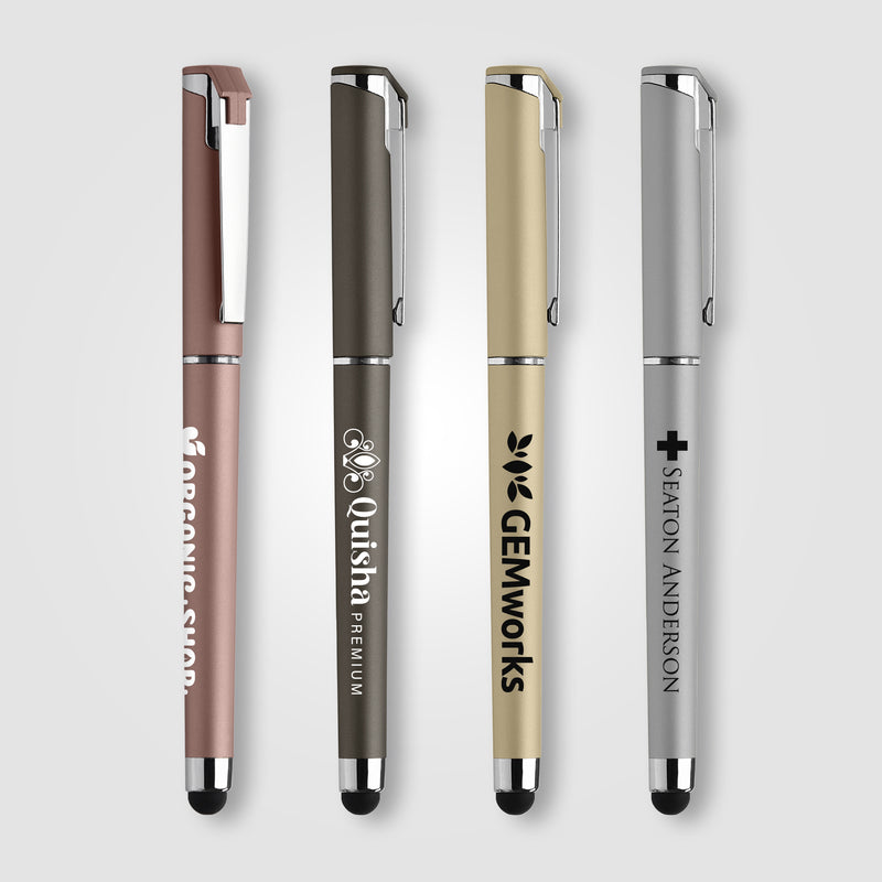 Islander Softy Metallic Gel Pen w/ Stylus-zoom-