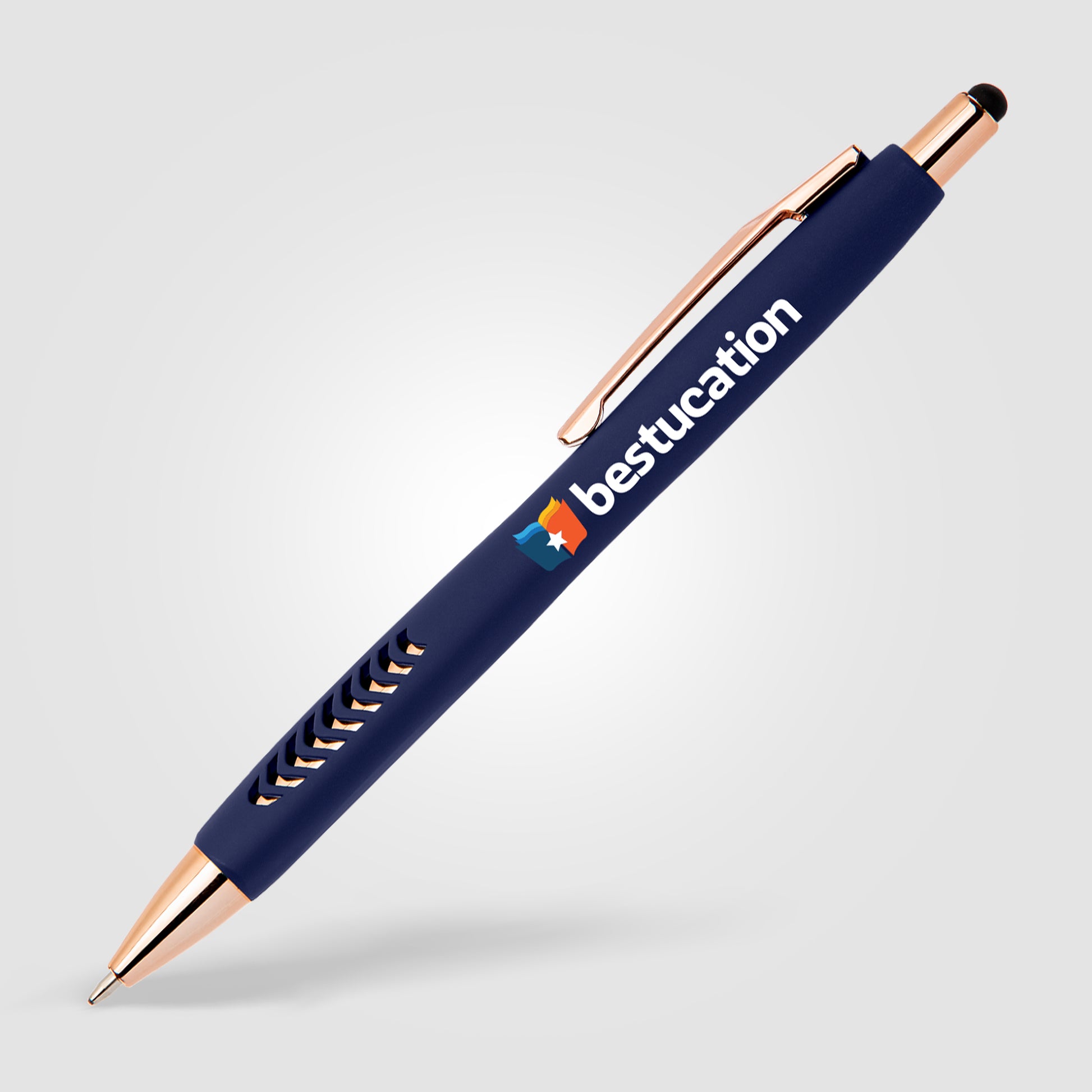 Avalon Softy Rose Gold Pen w/ Stylus - ColorJet-3