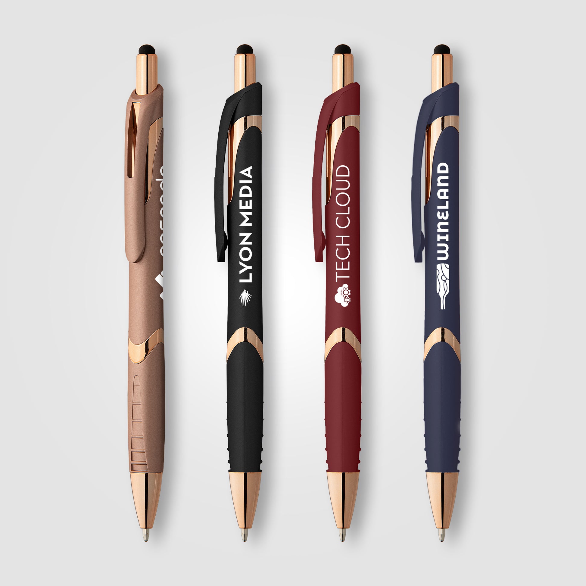 Image of the Solana Softy Rose Gold w/ Stylus promotional product, SKU AGX.