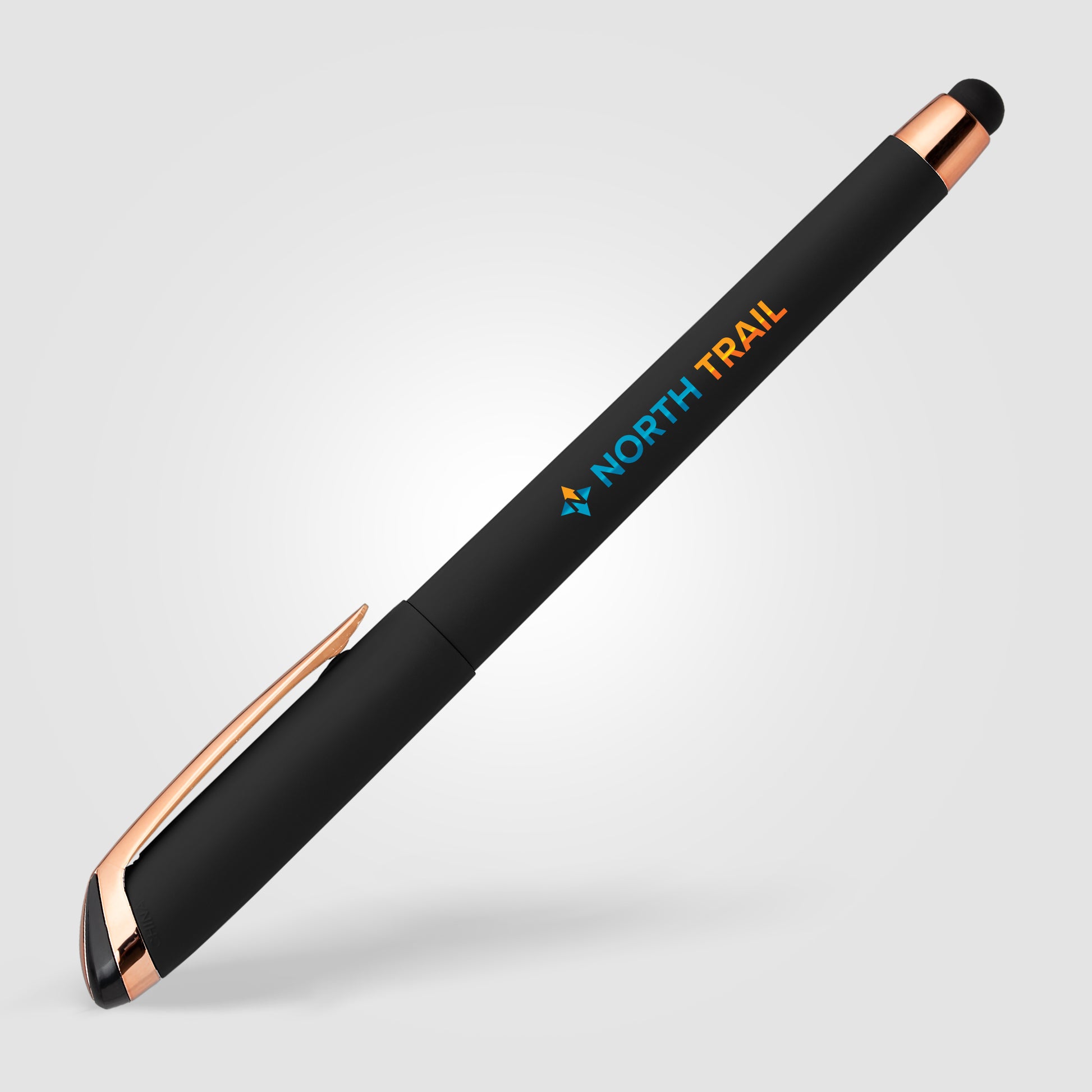 Gazelle Gel Softy Rose Gold Pen w/ Stylus - ColorJet-2