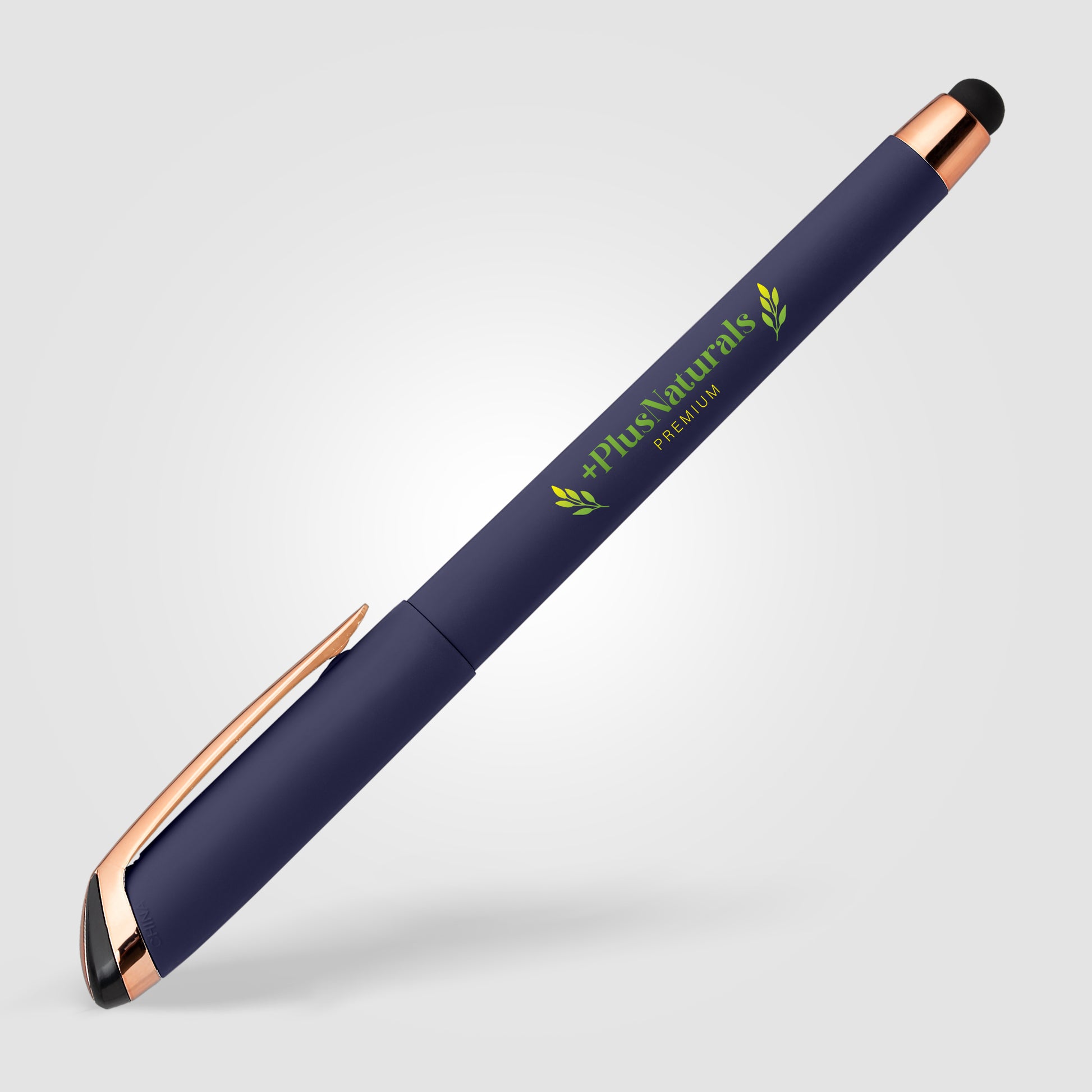 Gazelle Gel Softy Rose Gold Pen w/ Stylus - ColorJet-5