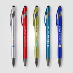 Image of the La Jolla Gunmetal Gray with Stylus - ColorJet promotional product, SKU AHB-C.