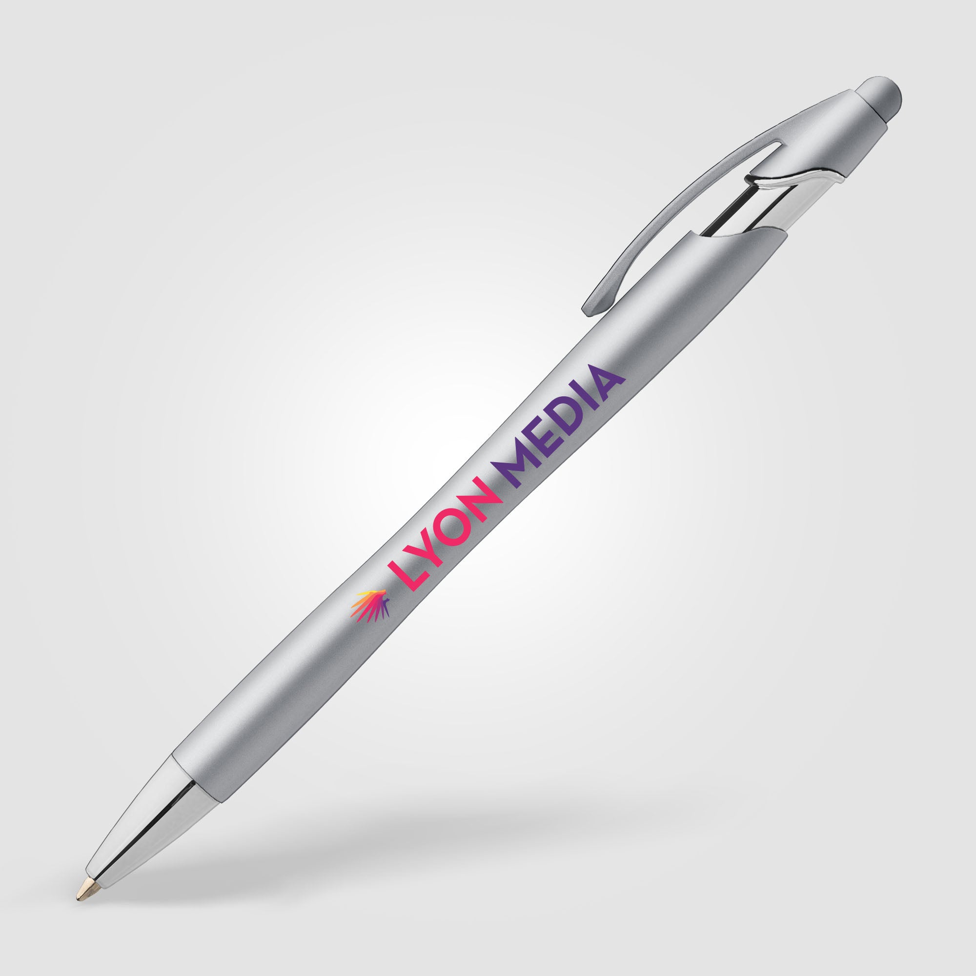 La Jolla Softy Monochrome Metallic Pen - ColorJet-zoom-5