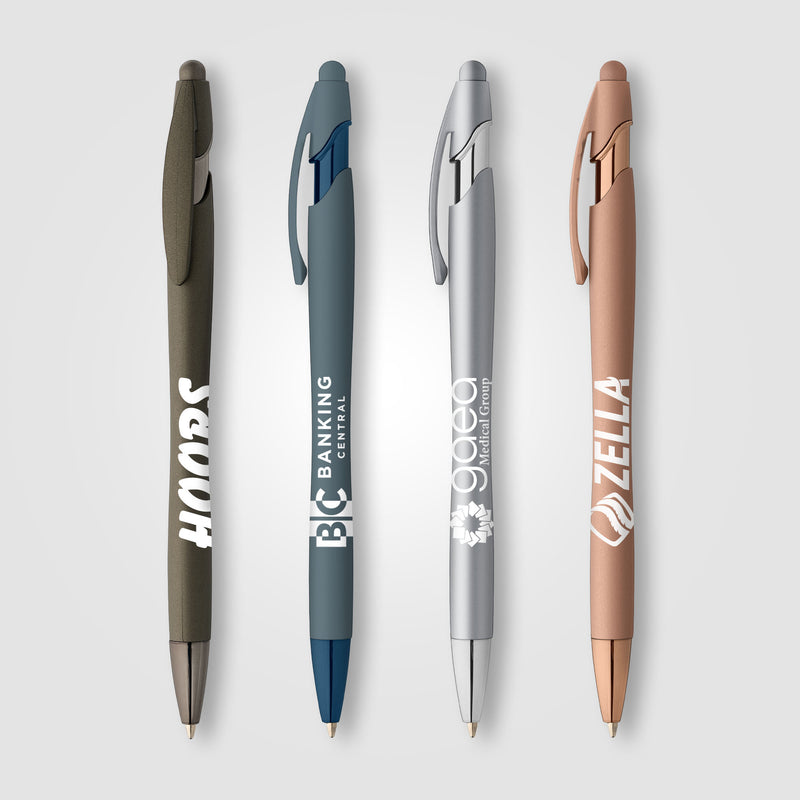 La Jolla Softy Monochrome Metallic Pen-zoom-
