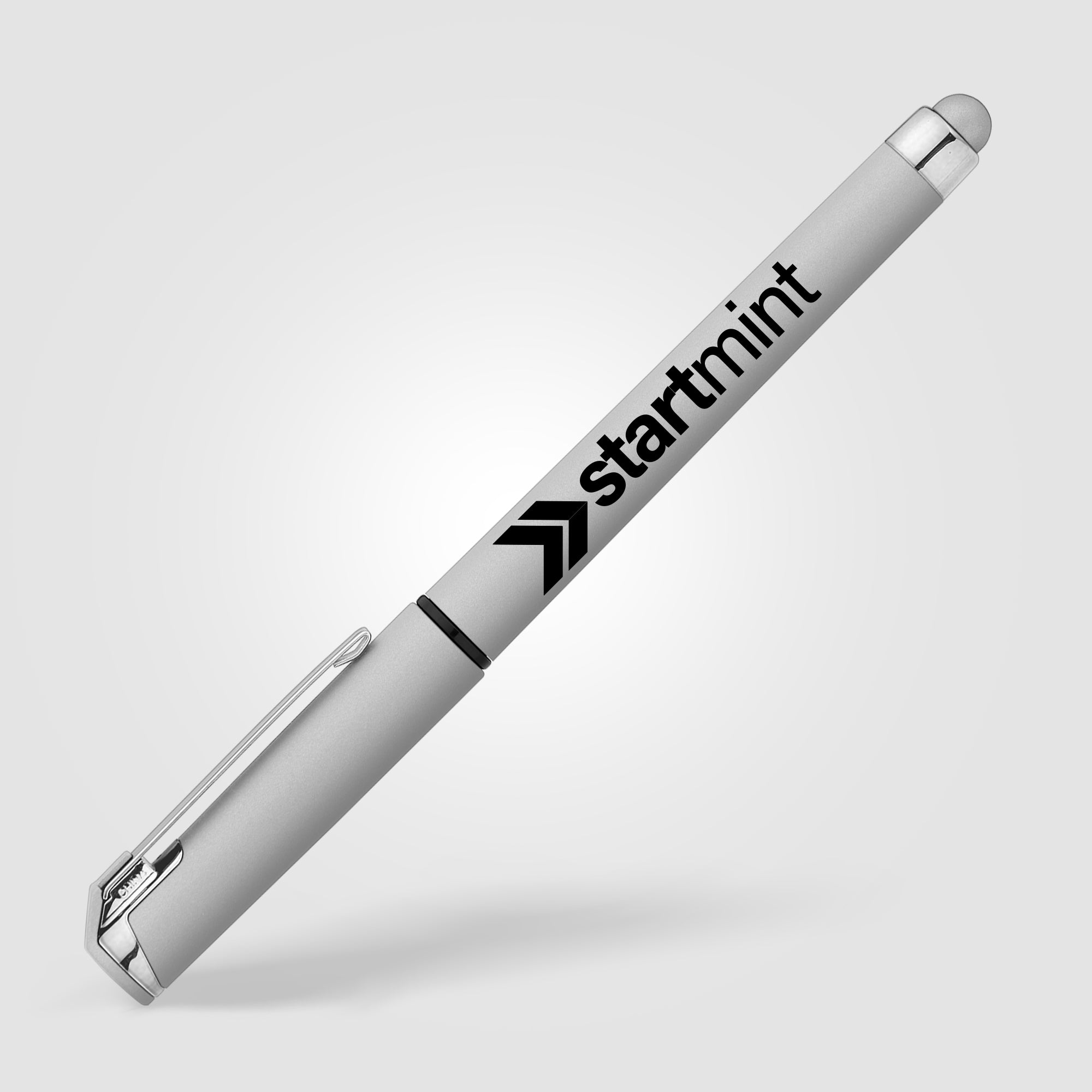 Islander Softy Monochrome Metallic Stylus Gel Pen-zoom-5