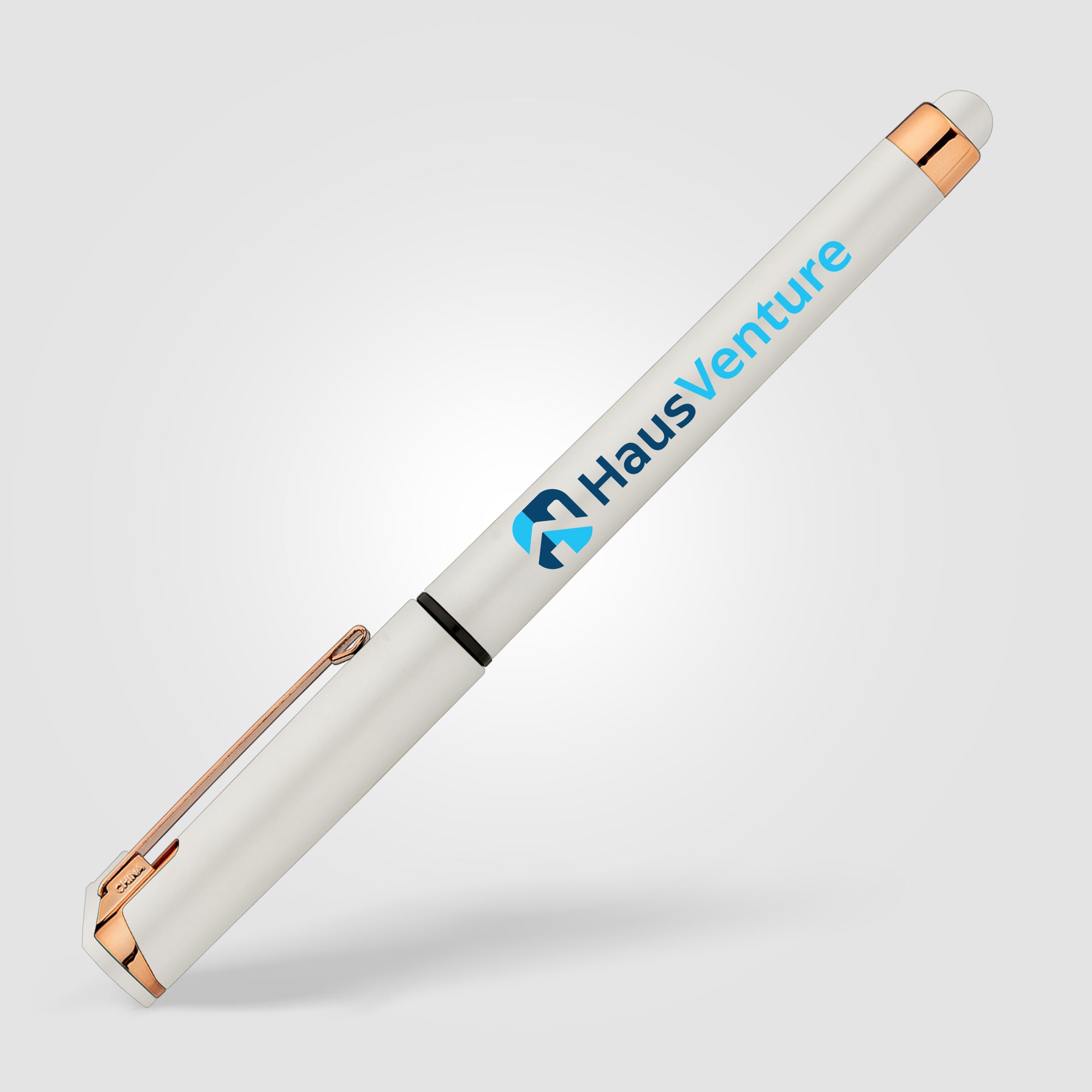Islander Pearl Rose Gold Stylus Gel Pen - ColorJet-zoom-4
