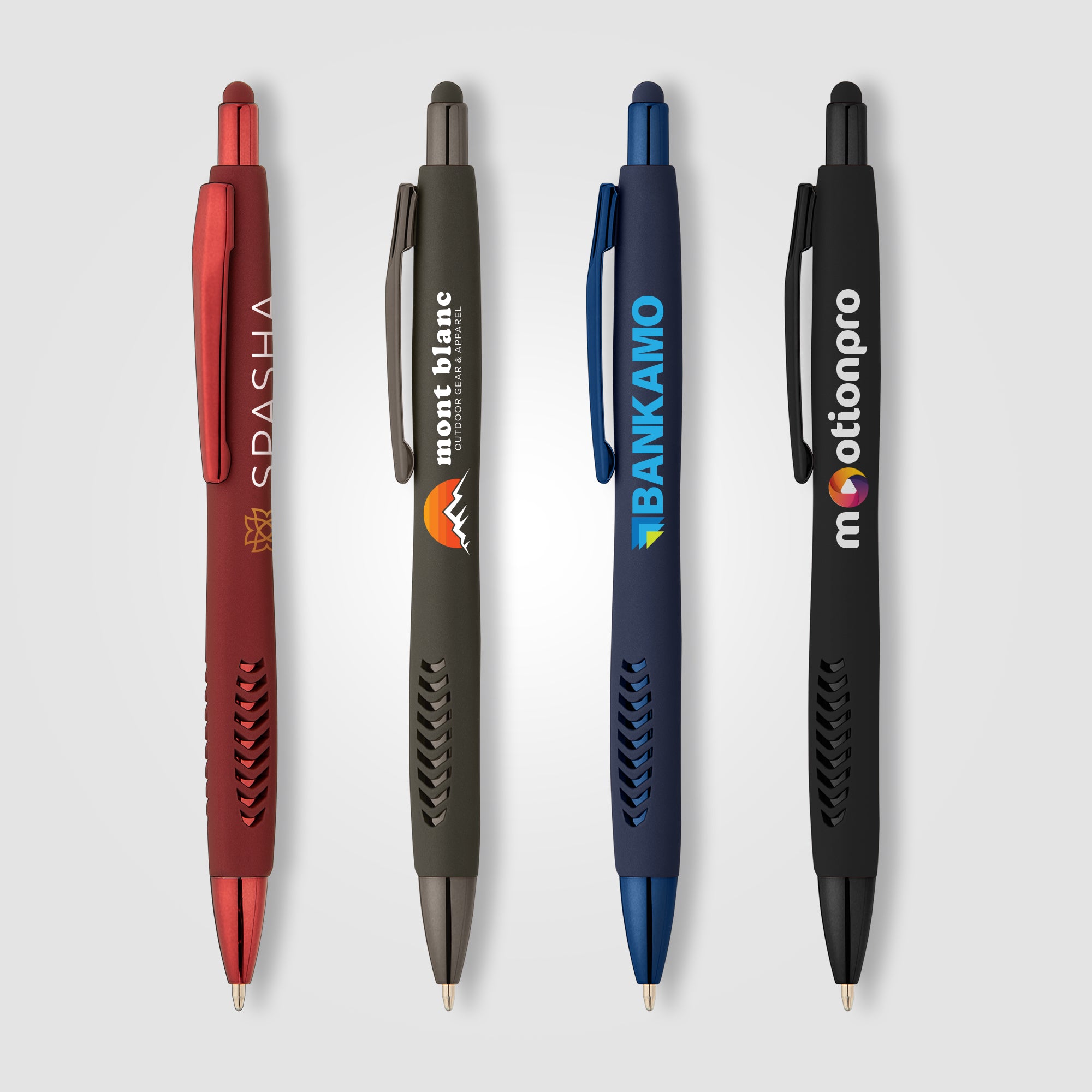 Image of the Avalon Softy Monochrome Classic Stylus Pen - ColorJet promotional product, SKU AHX-C.