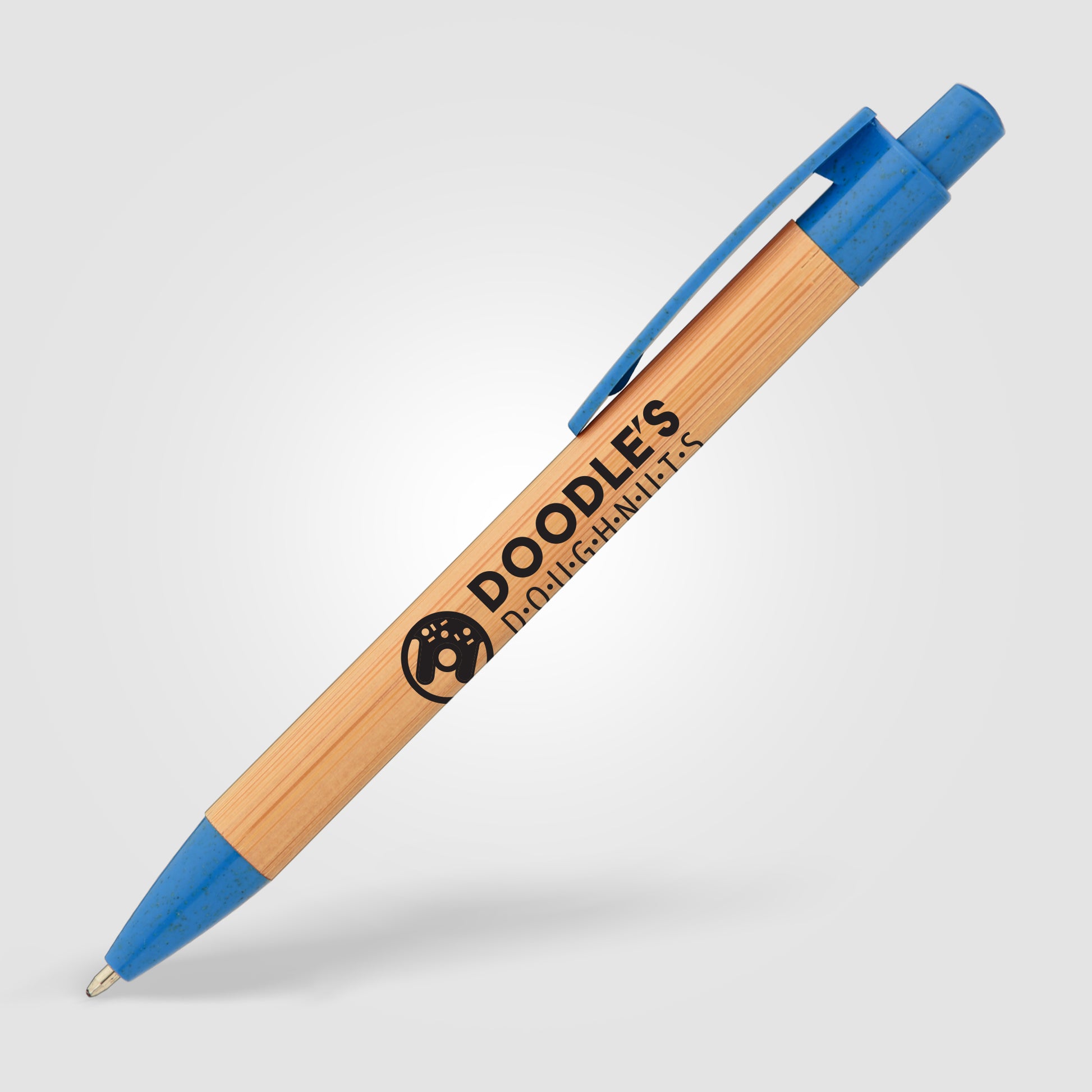 Bali Bamboo Pen with Wheat Plastic Trim-2