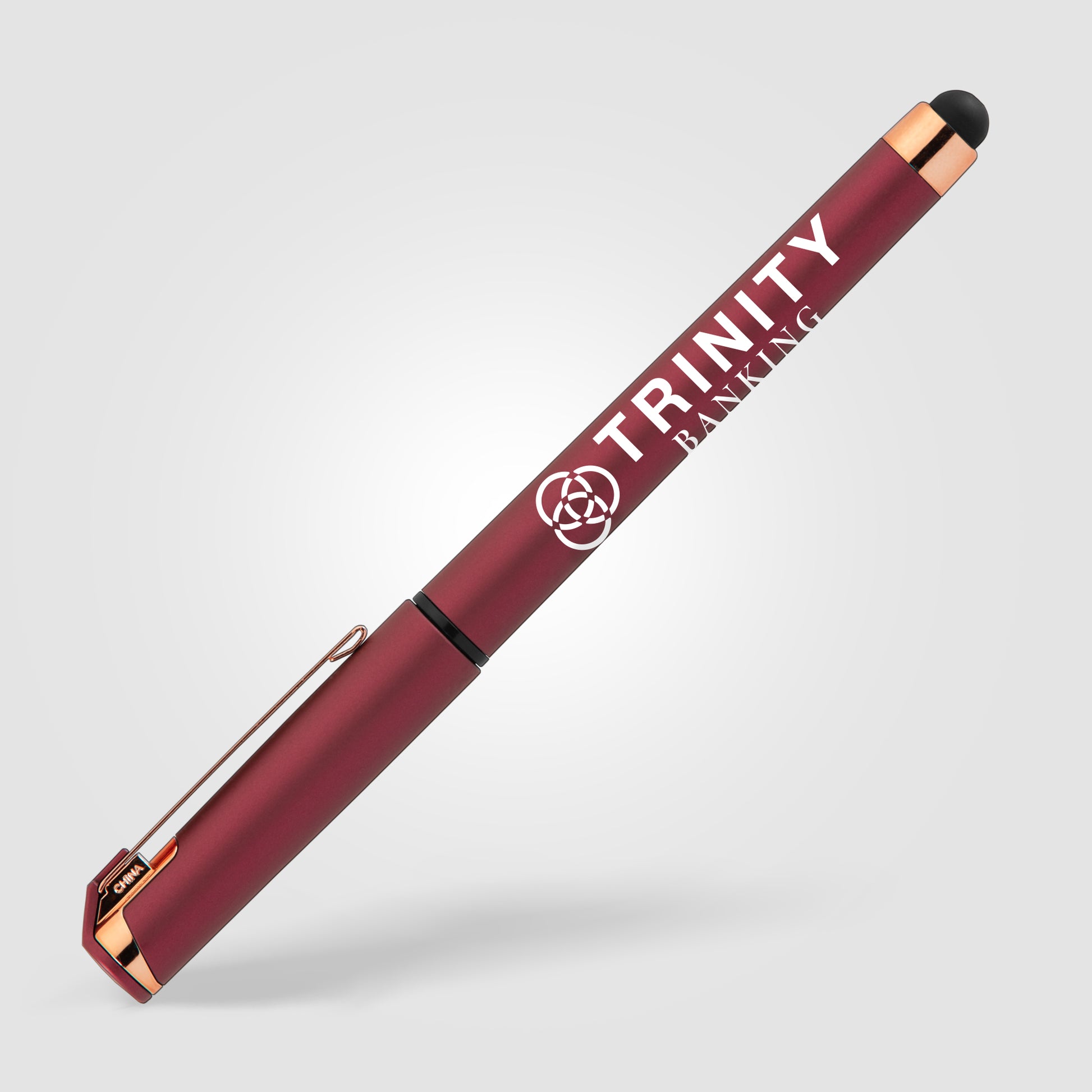 Islander Softy Rose Gold Metallic Designer Gel Pen w/ Stylus-3