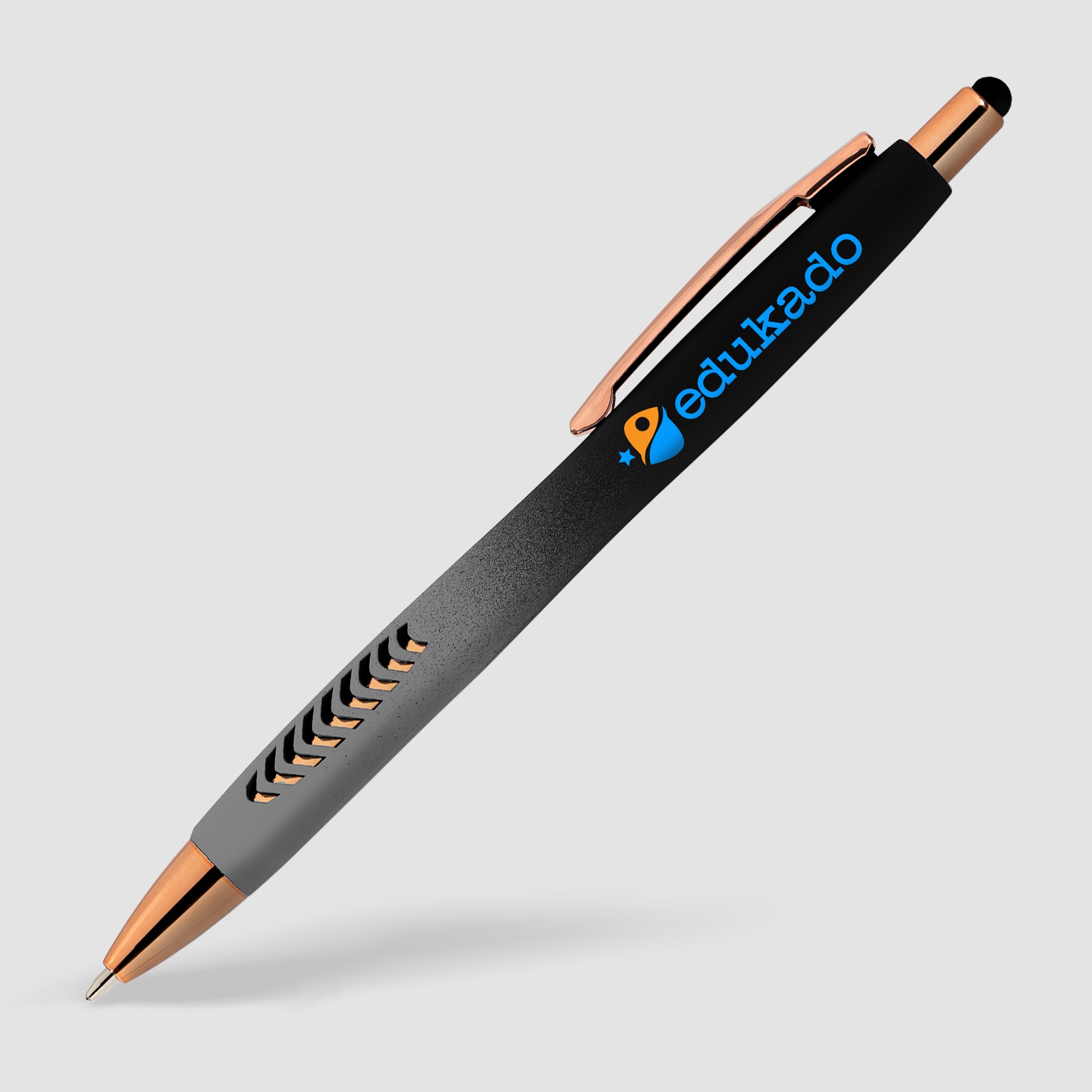 Avalon Ombre Softy Rose Gold Pen w/ Stylus- ColorJet-zoom-2