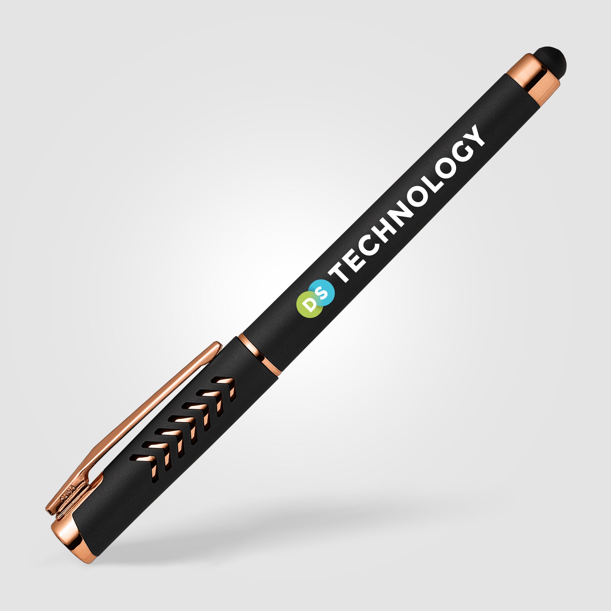 Hollywood Rose Gold Gel Pen w/Stylus - ColorJet-zoom-2