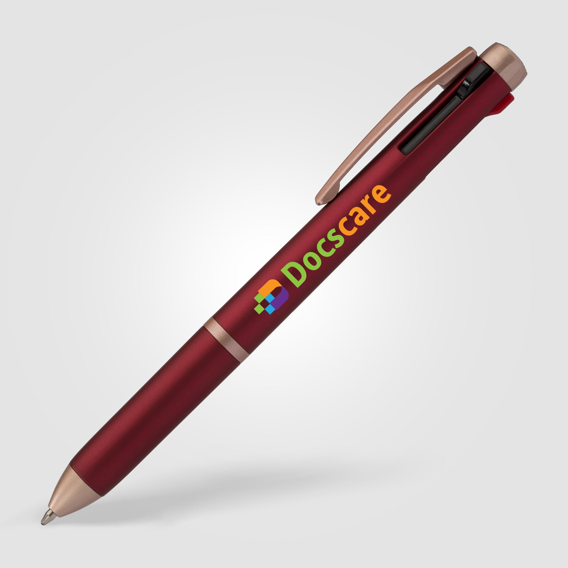 Trio Rose Gold Multi-Ink Pen - ColorJet-2