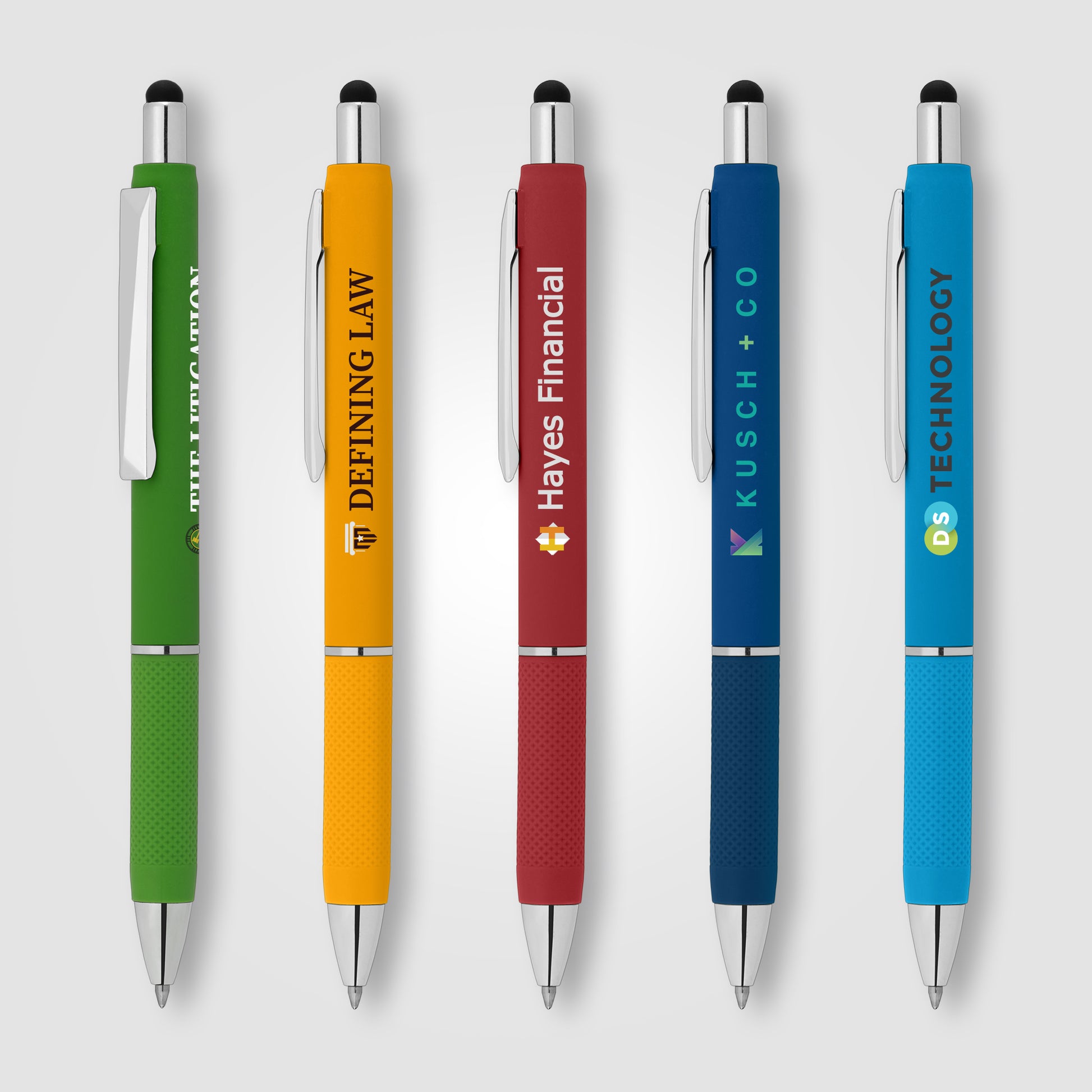Image of the Serena Retractable Gel Stylus Pen- ColorJet promotional product, SKU AJS-C.