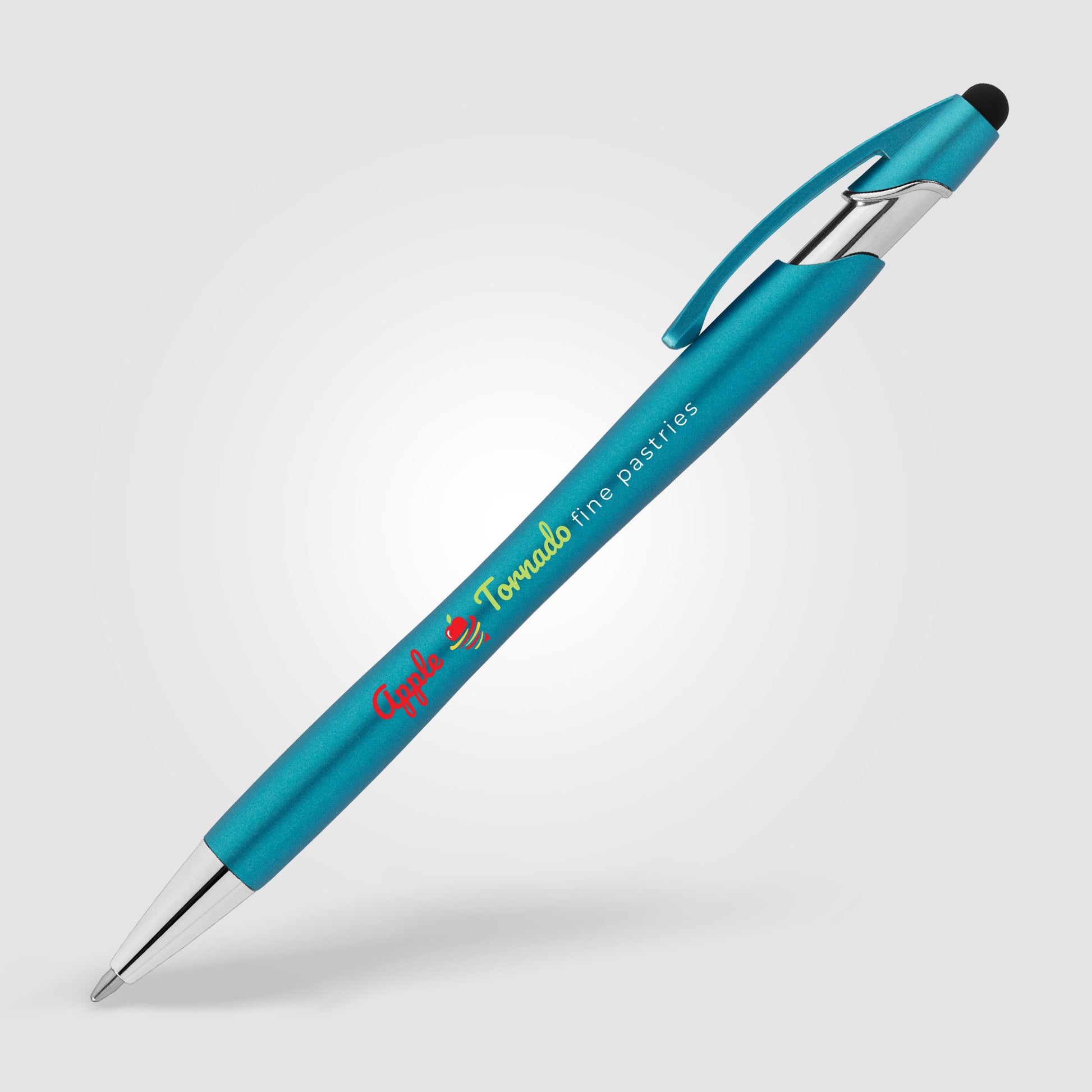 La Jolla Recycled Pen w/ Stylus + Anti-Fraud Ink - ColorJet-5