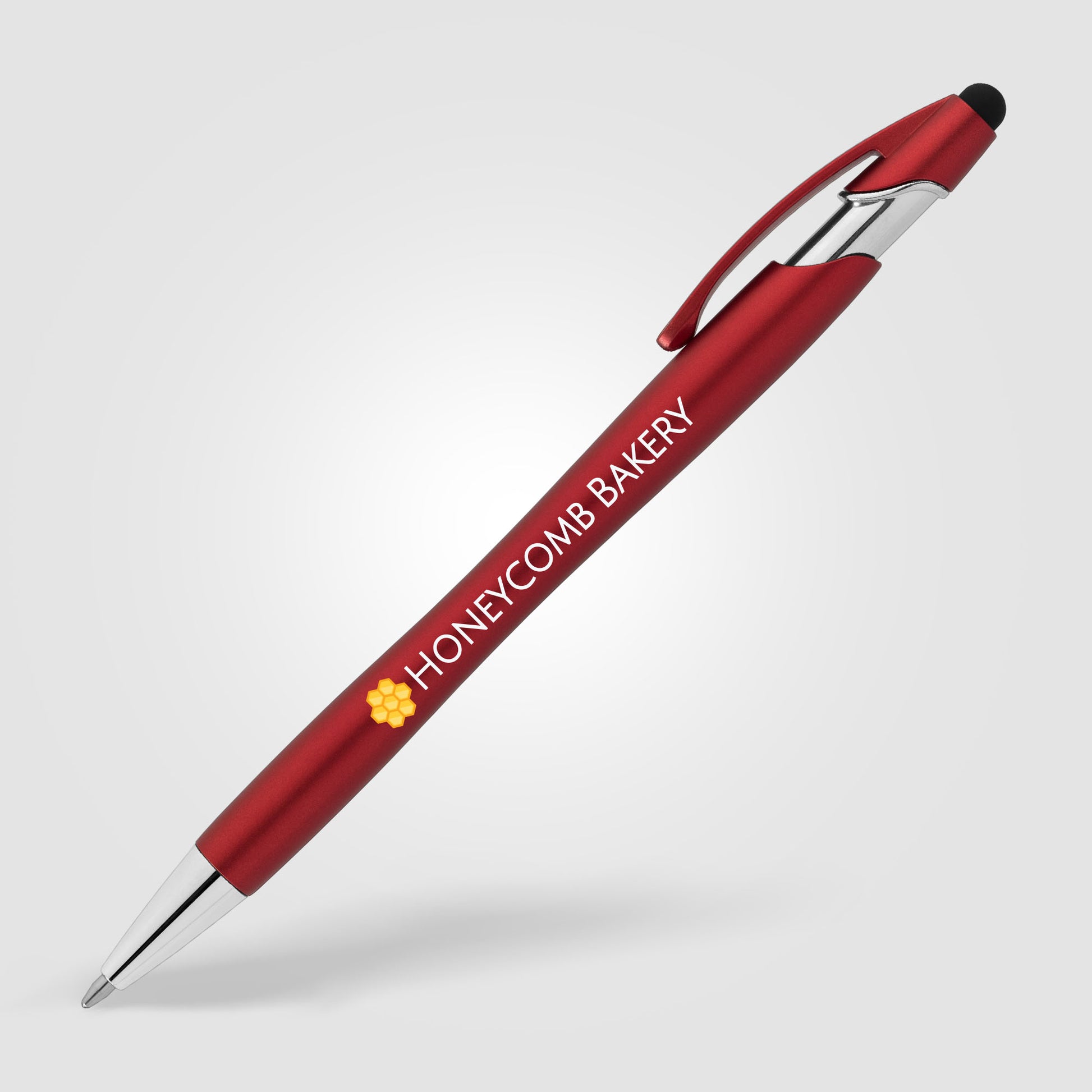 La Jolla Recycled Pen w/ Stylus + Anti-Fraud Ink - ColorJet-4