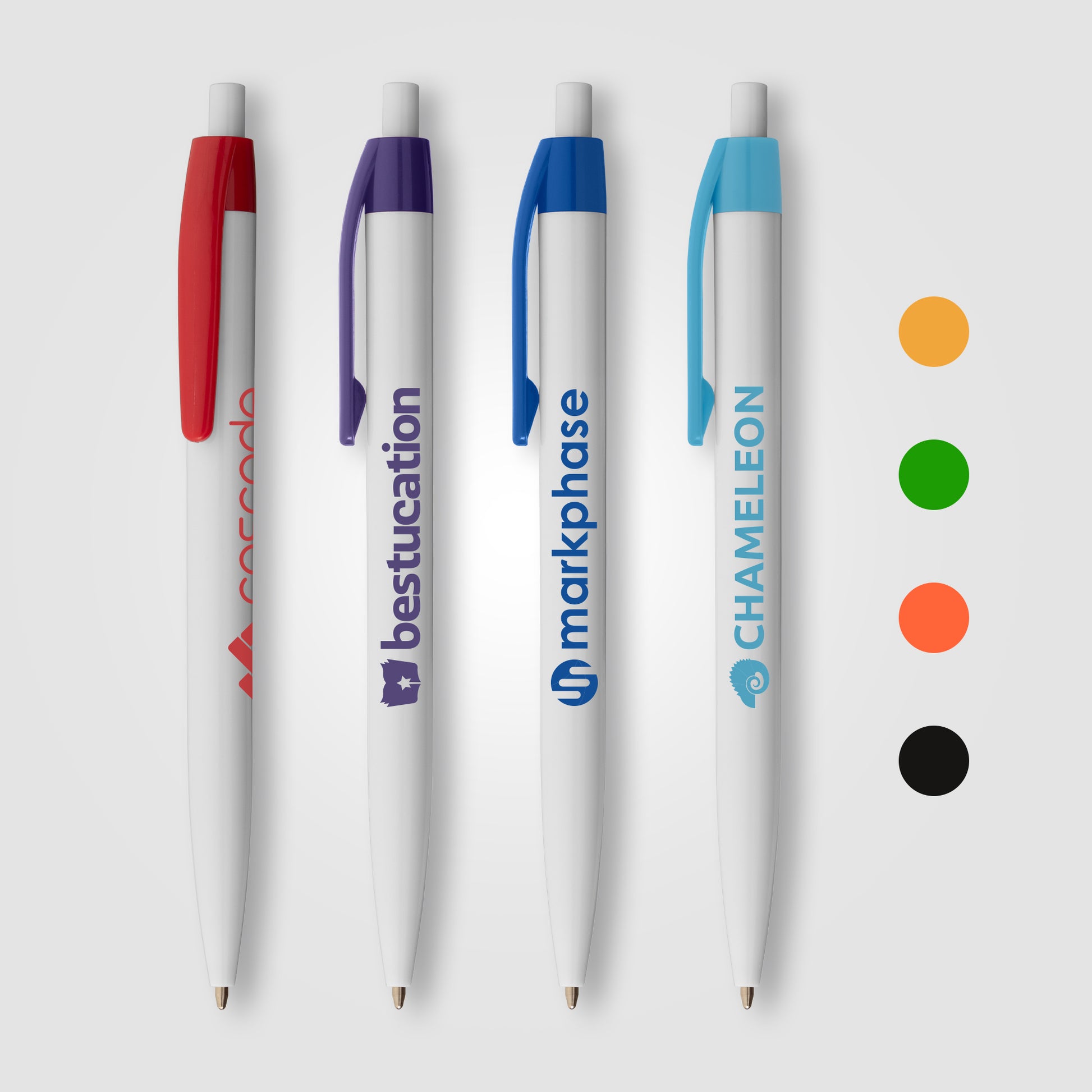 Image of the ColorFlow Recycled Plastic Pen promotional product, SKU AKP.