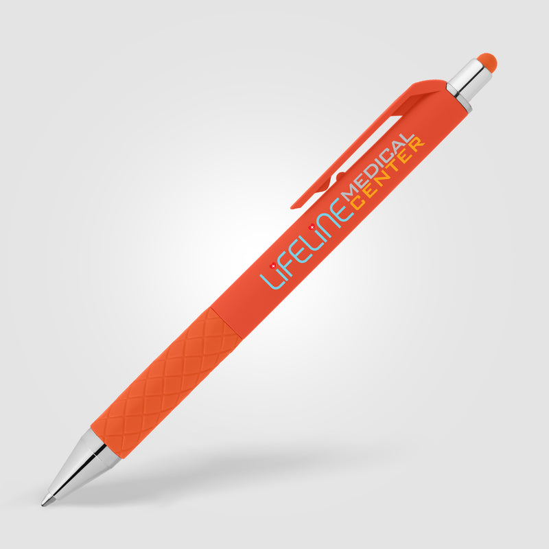 Islander Gel Retractable Bright Stylus Pen - ColorJet-zoom-