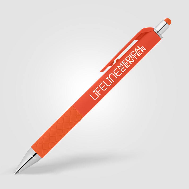 Islander Gel Retractable Bright Stylus Pen-zoom-