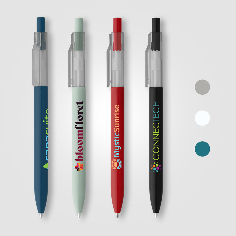 Nimbus RPET Translucent Clip Pen - ColorJet-zoom-