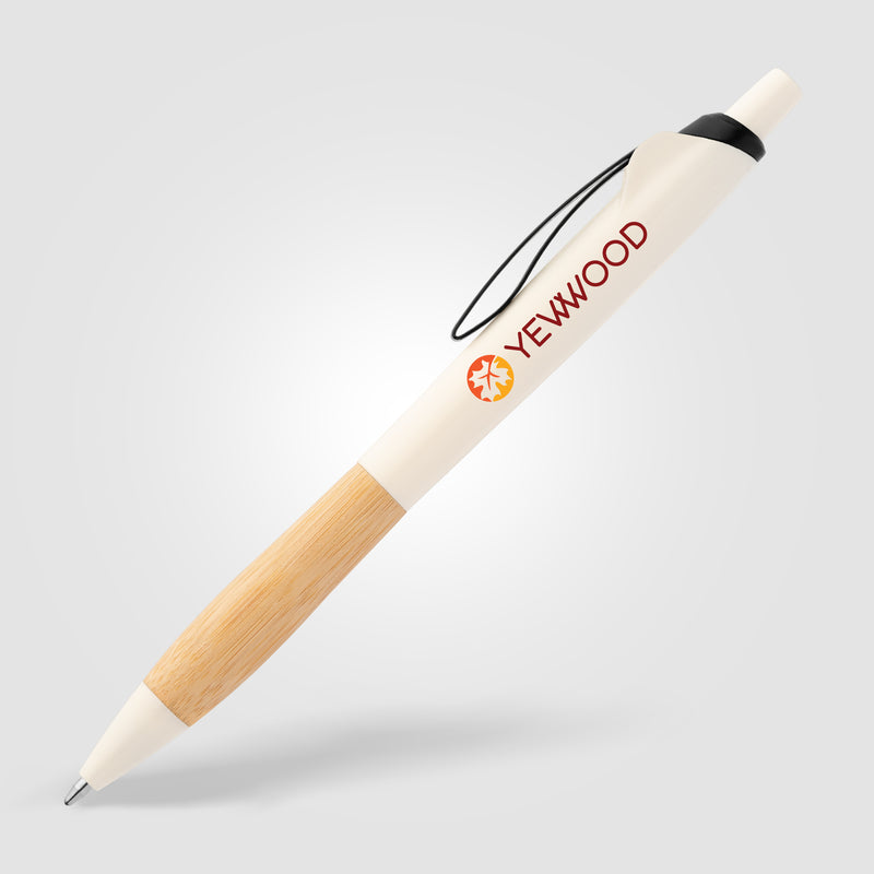 Crest Recycled Plastic Curvy Pen - ColorJet-zoom-
