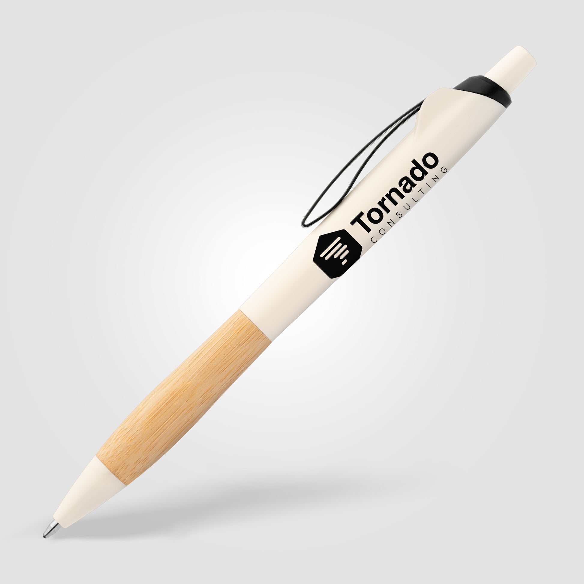 Crest Recycled Plastic Curvy Pen-5