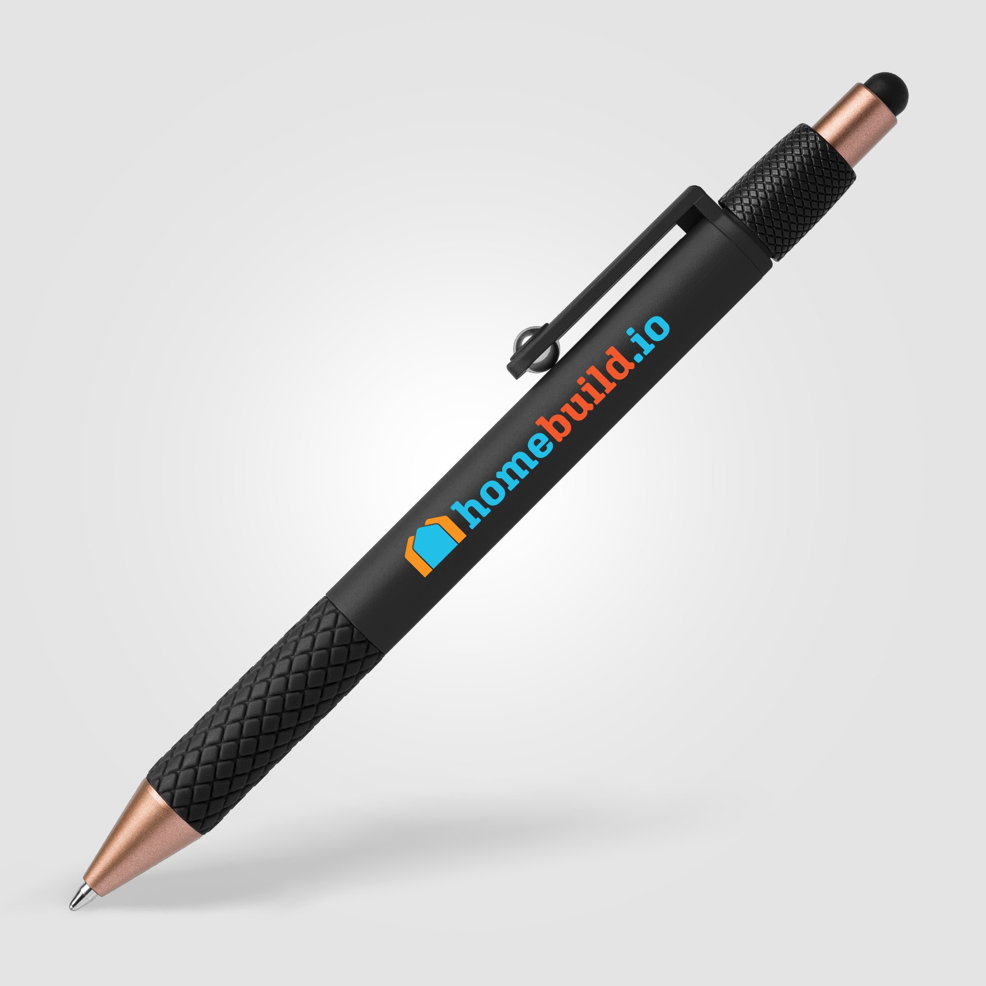 Nora Plastic Spinner Stylus Pen - Full-Color Inkjet-zoom-3