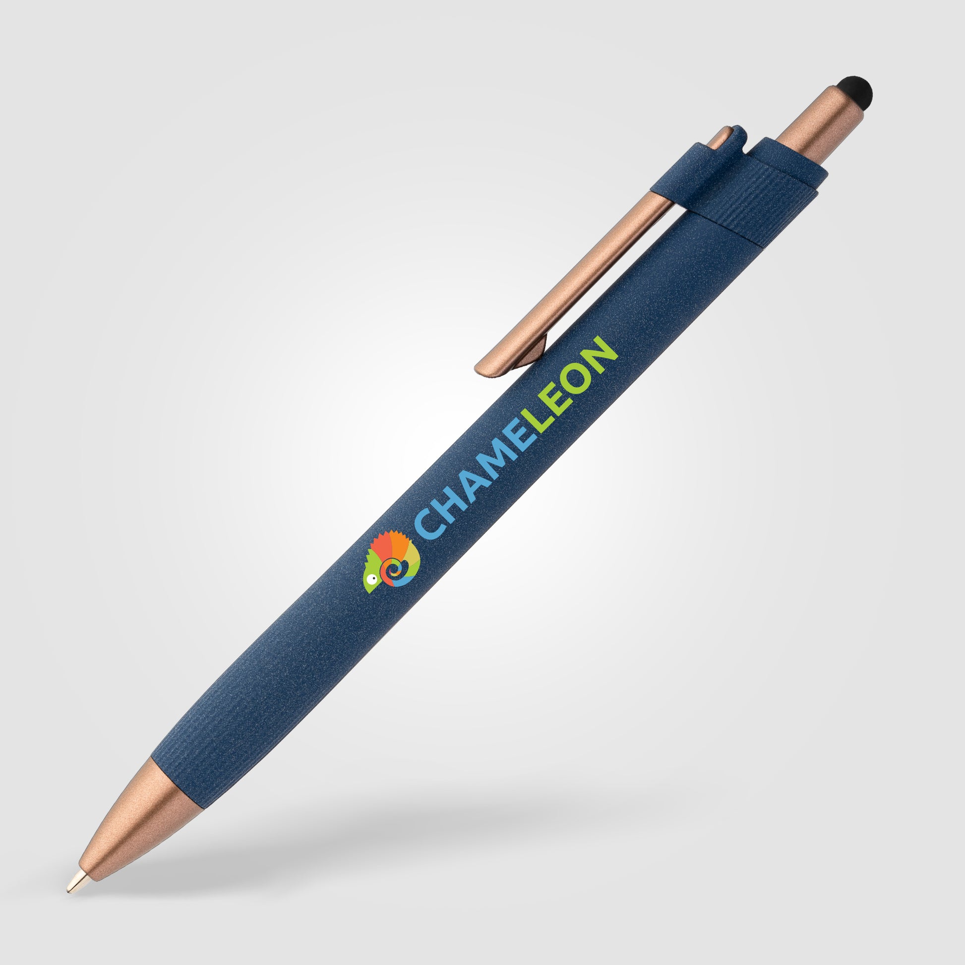 York Recycled Plastic Bronze Trim Stylus Ballpoint Pen -ColorJet-6