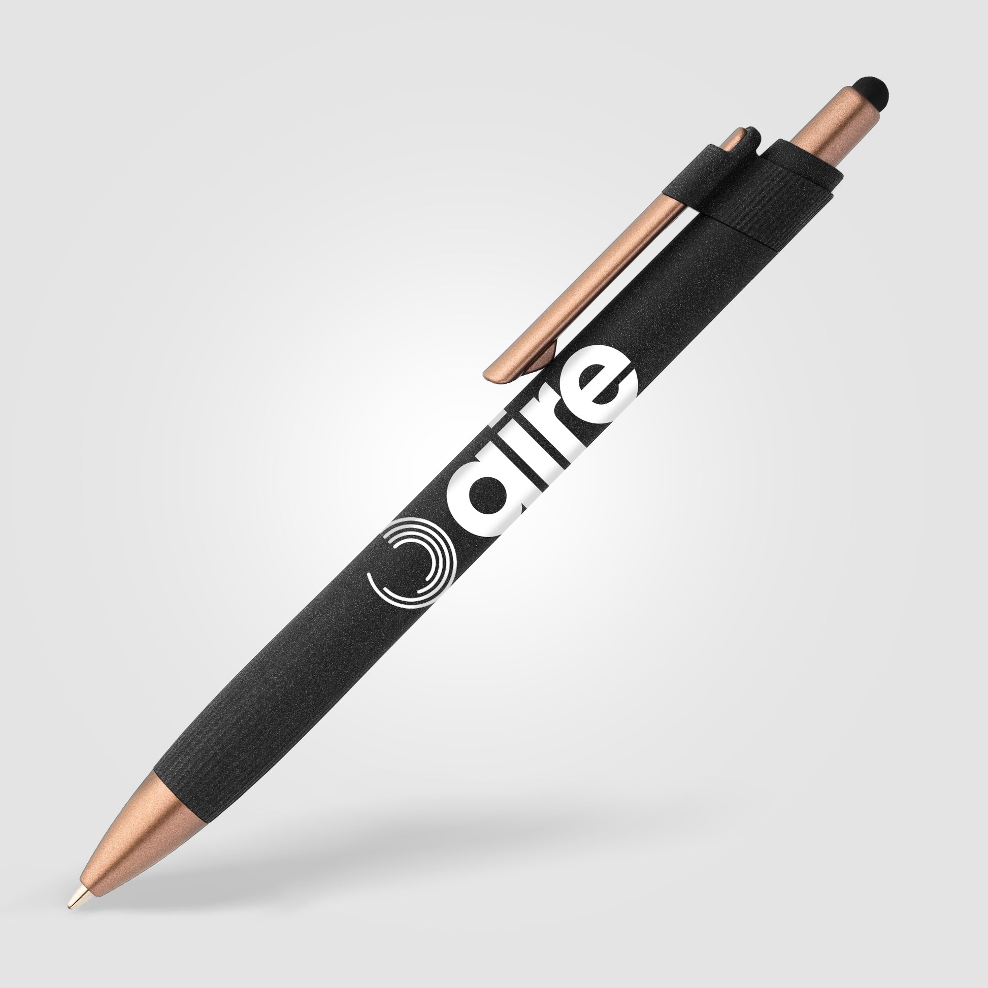 York Recycled Plastic Bronze Trim Stylus Ballpoint Pen-2