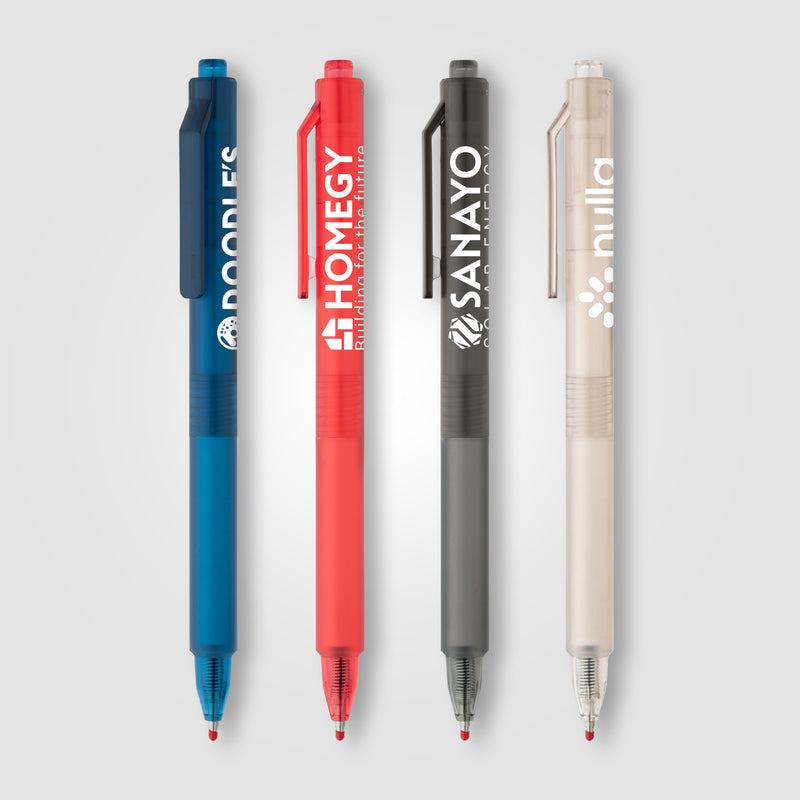 Nomi Recycled Plastic Translucent Gel Pen-zoom-