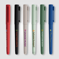 Image of the Aeris Recycled Plastic Monochrome Gel Pen -ColorJet promotional product, SKU ALZ-C.