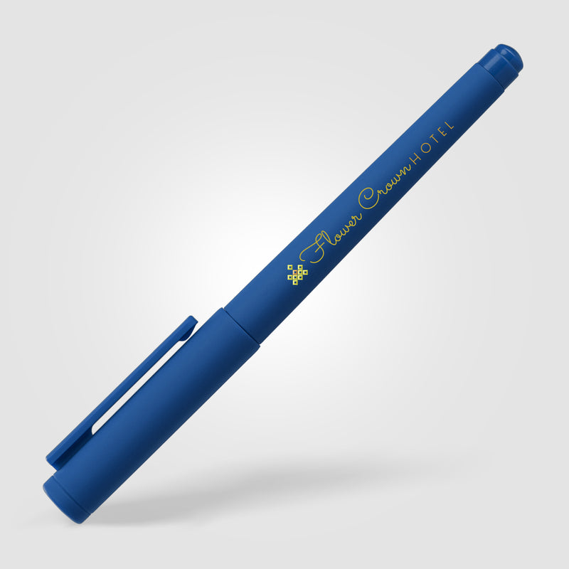 Aeris Recycled Plastic Monochrome Gel Pen -ColorJet-zoom-