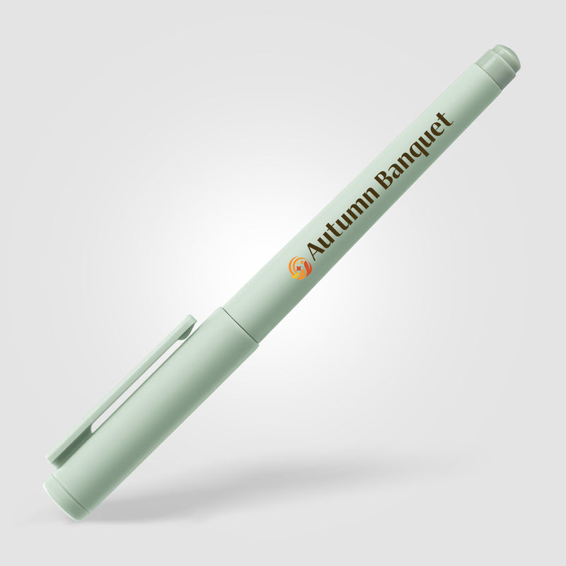 Aeris Recycled Plastic Monochrome Gel Pen -ColorJet-zoom-