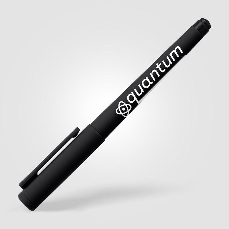 Aeris Recycled Plastic Monochrome Gel Pen-zoom-