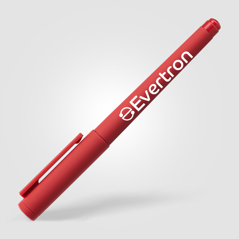 Aeris Recycled Plastic Monochrome Gel Pen-zoom-