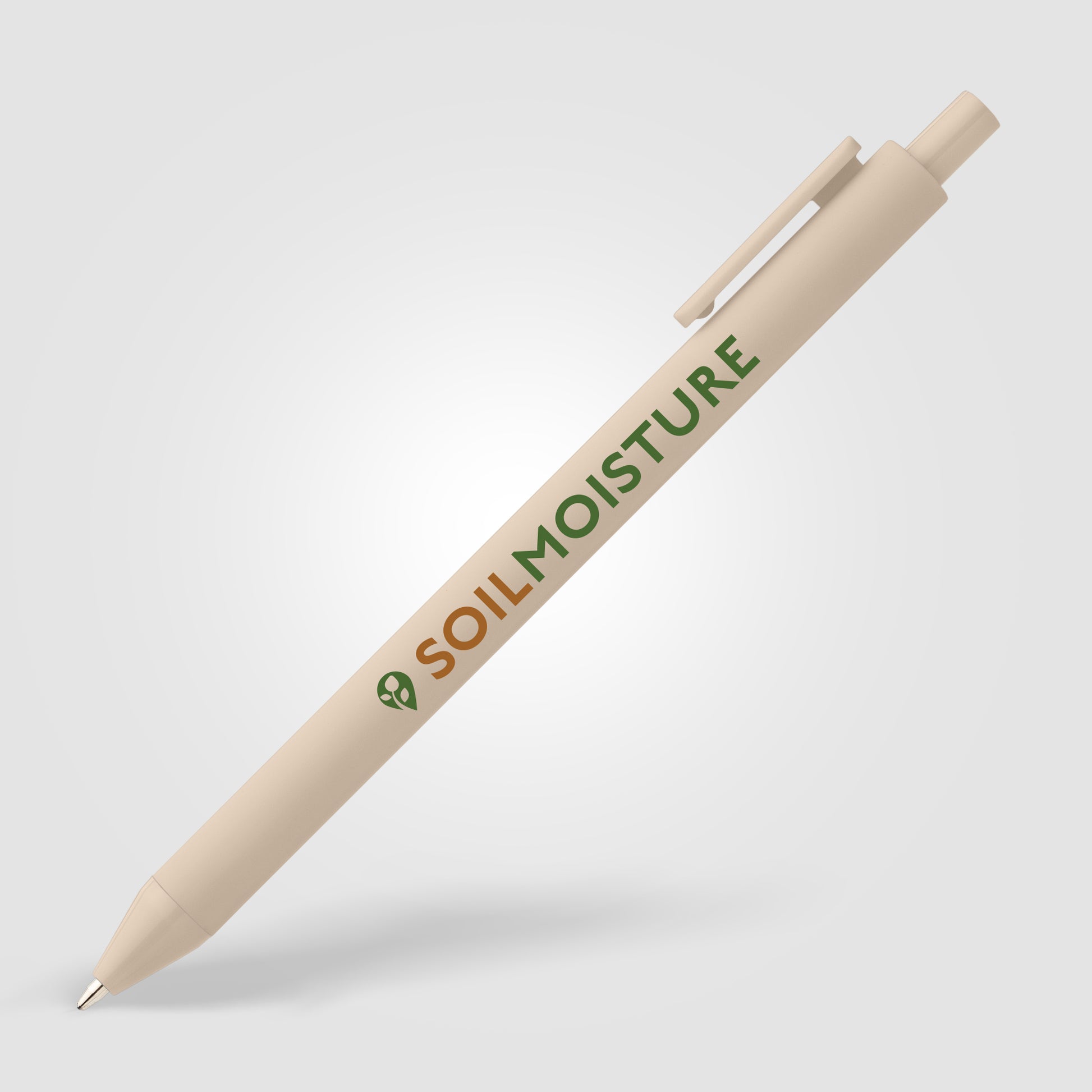 Bloom Recycled Plastic Retractable Soft Touch Pen - ColorJet-6