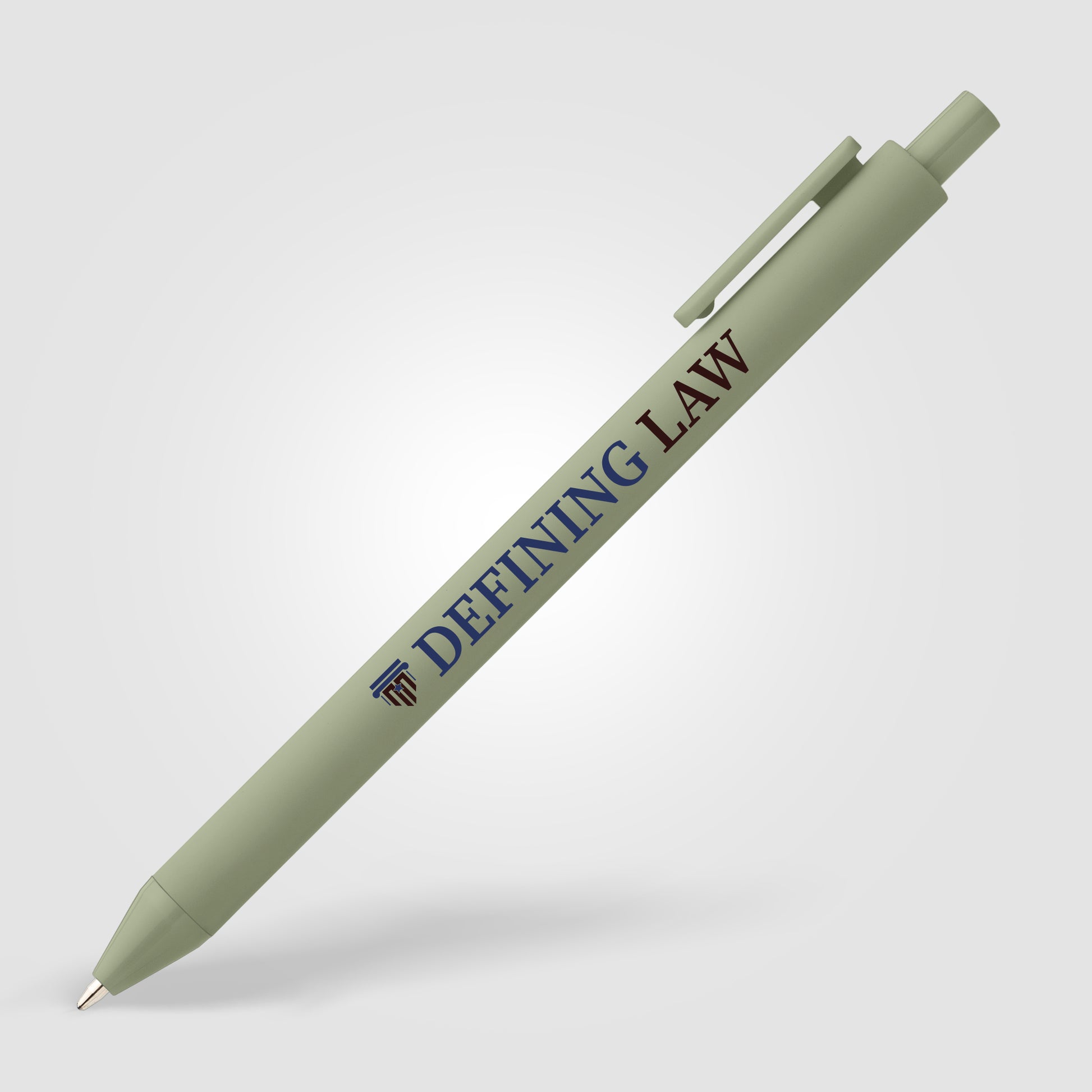 Bloom Recycled Plastic Retractable Soft Touch Pen - ColorJet-11