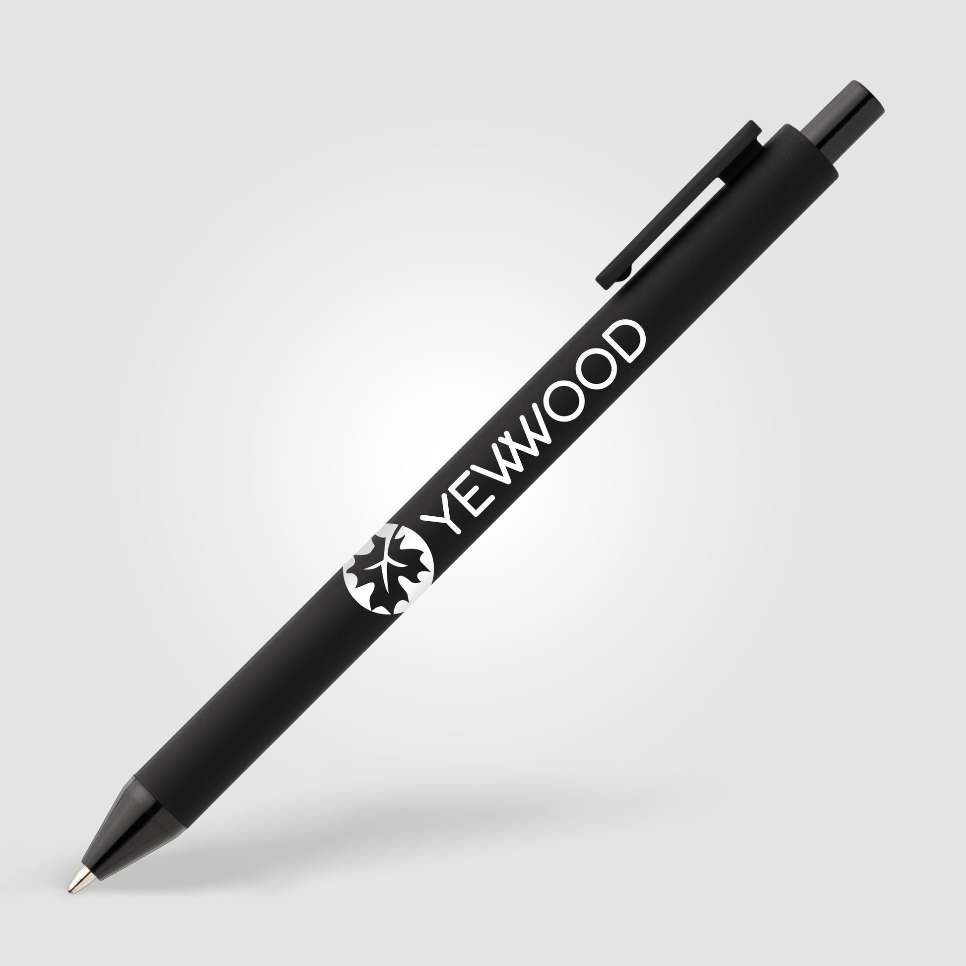 Bloom Recycled Plastic Retractable Soft Touch Pen-2