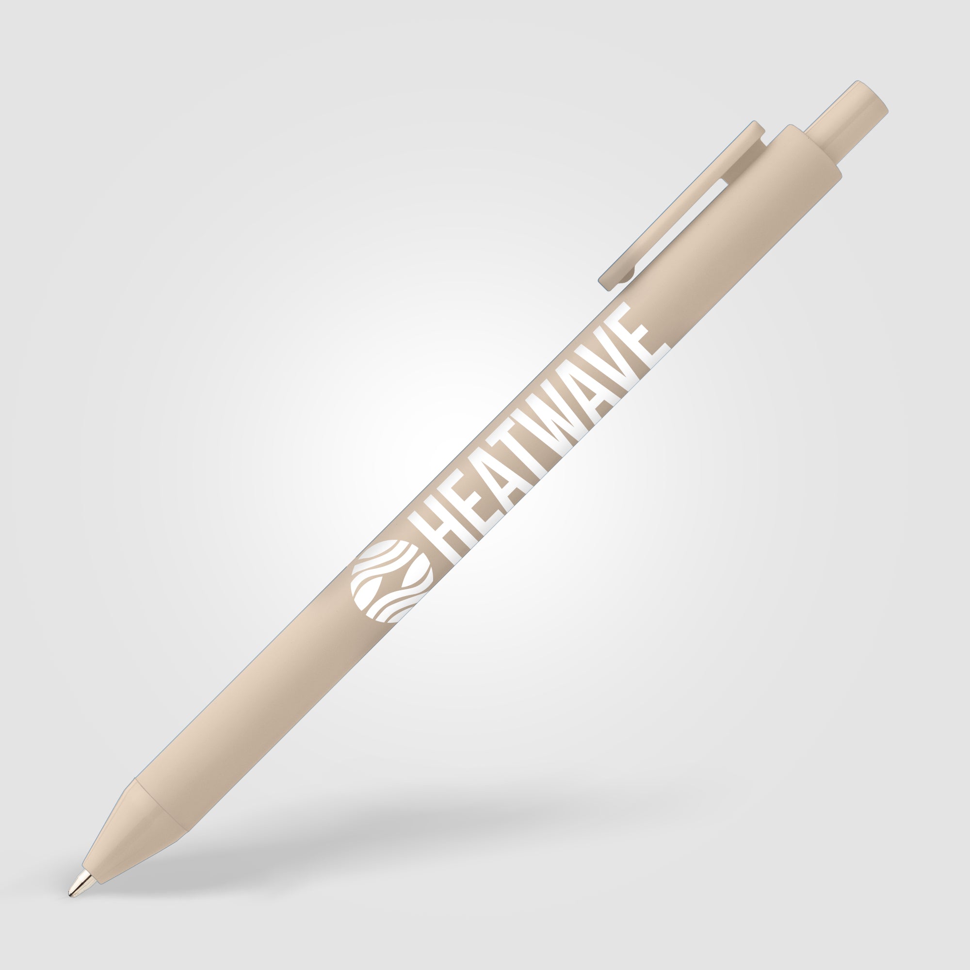 Bloom Recycled Plastic Retractable Soft Touch Pen-zoom-6