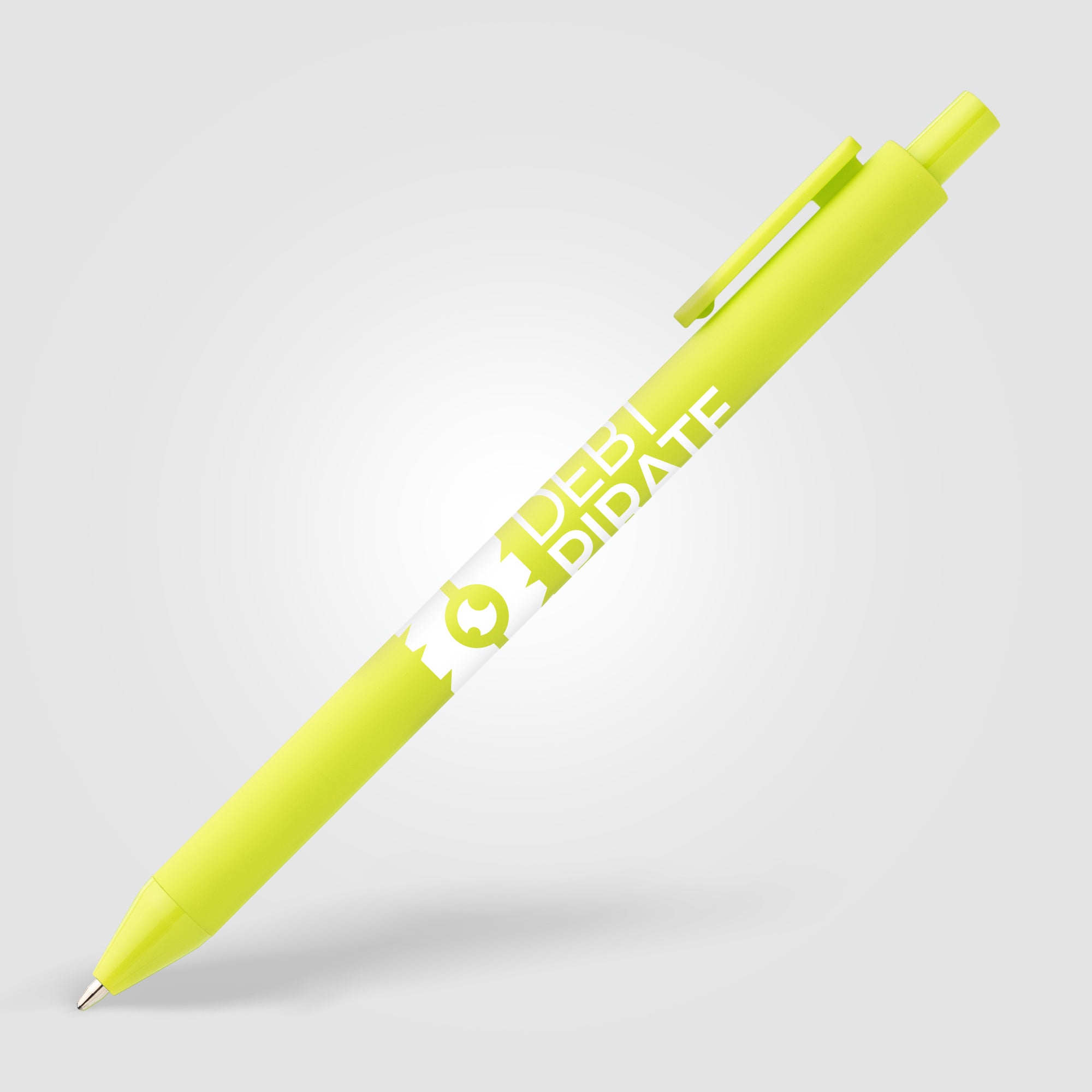 Bloom Recycled Plastic Retractable Soft Touch Pen-zoom-12