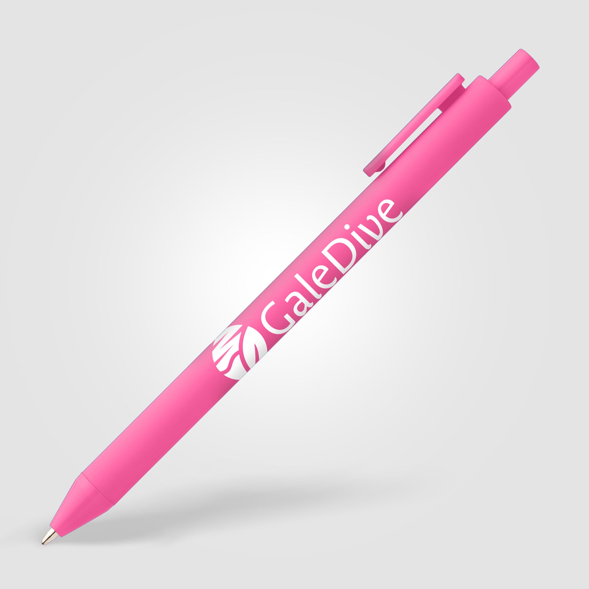 Bloom Recycled Plastic Retractable Soft Touch Pen-zoom-7