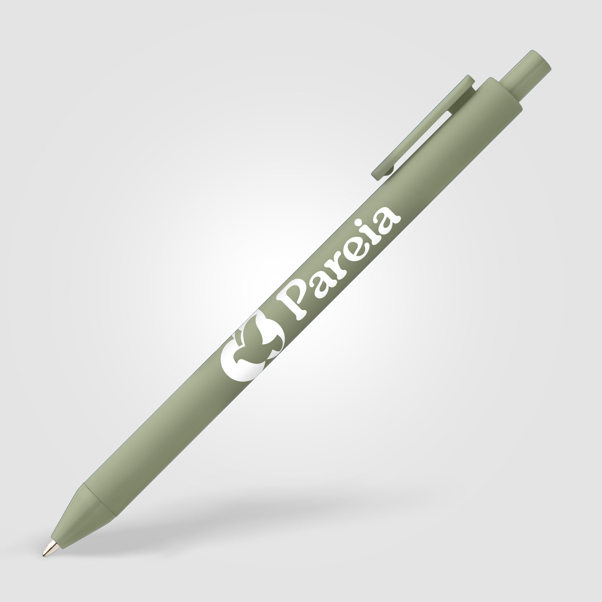 Bloom Recycled Plastic Retractable Soft Touch Pen-zoom-11