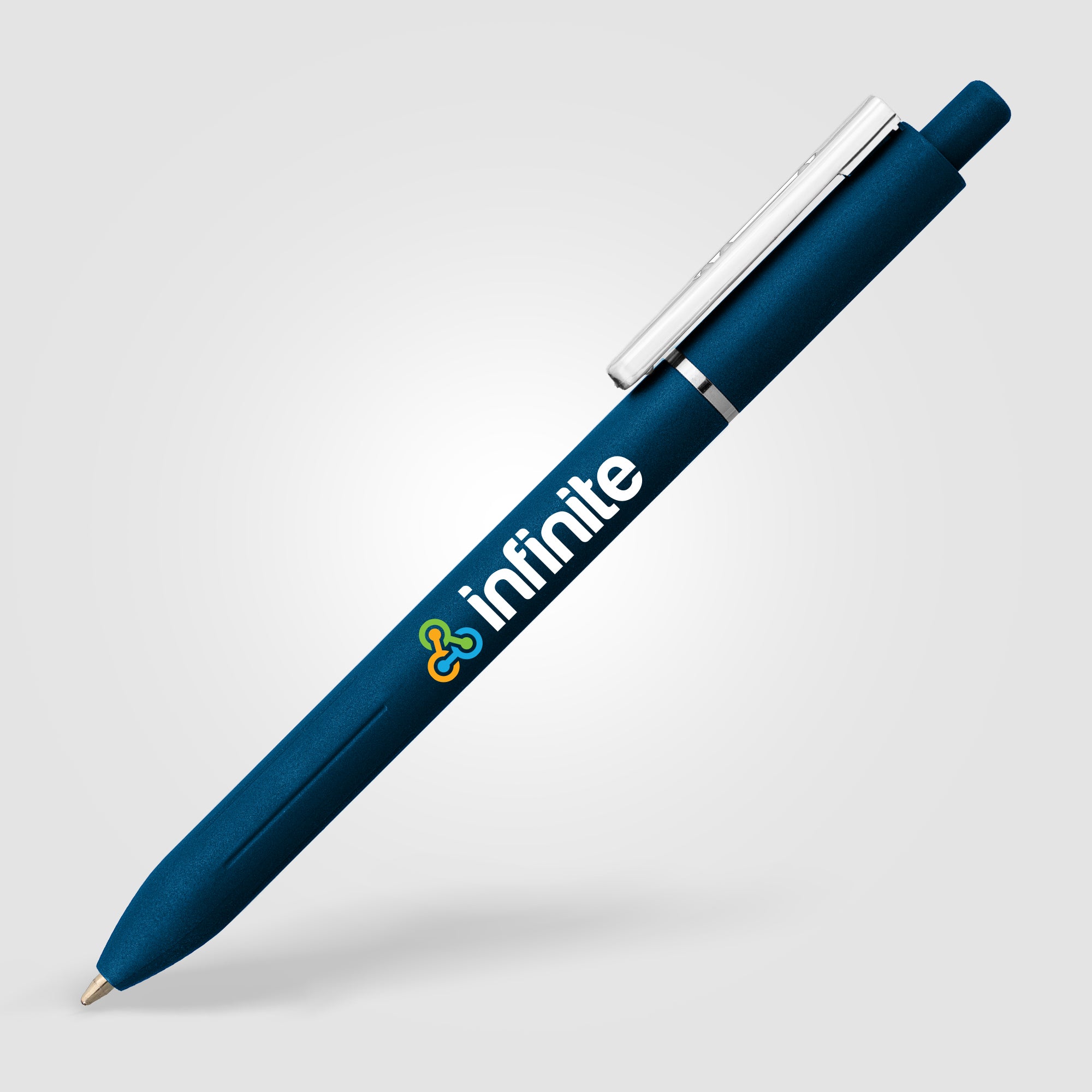 Lark Recycled Plastic Retractable Fidget Clip Pen - ColorJet-zoom-3