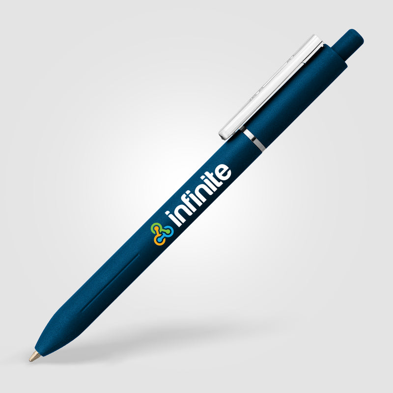 Lark Recycled Plastic Retractable Fidget Clip Pen - ColorJet-zoom-