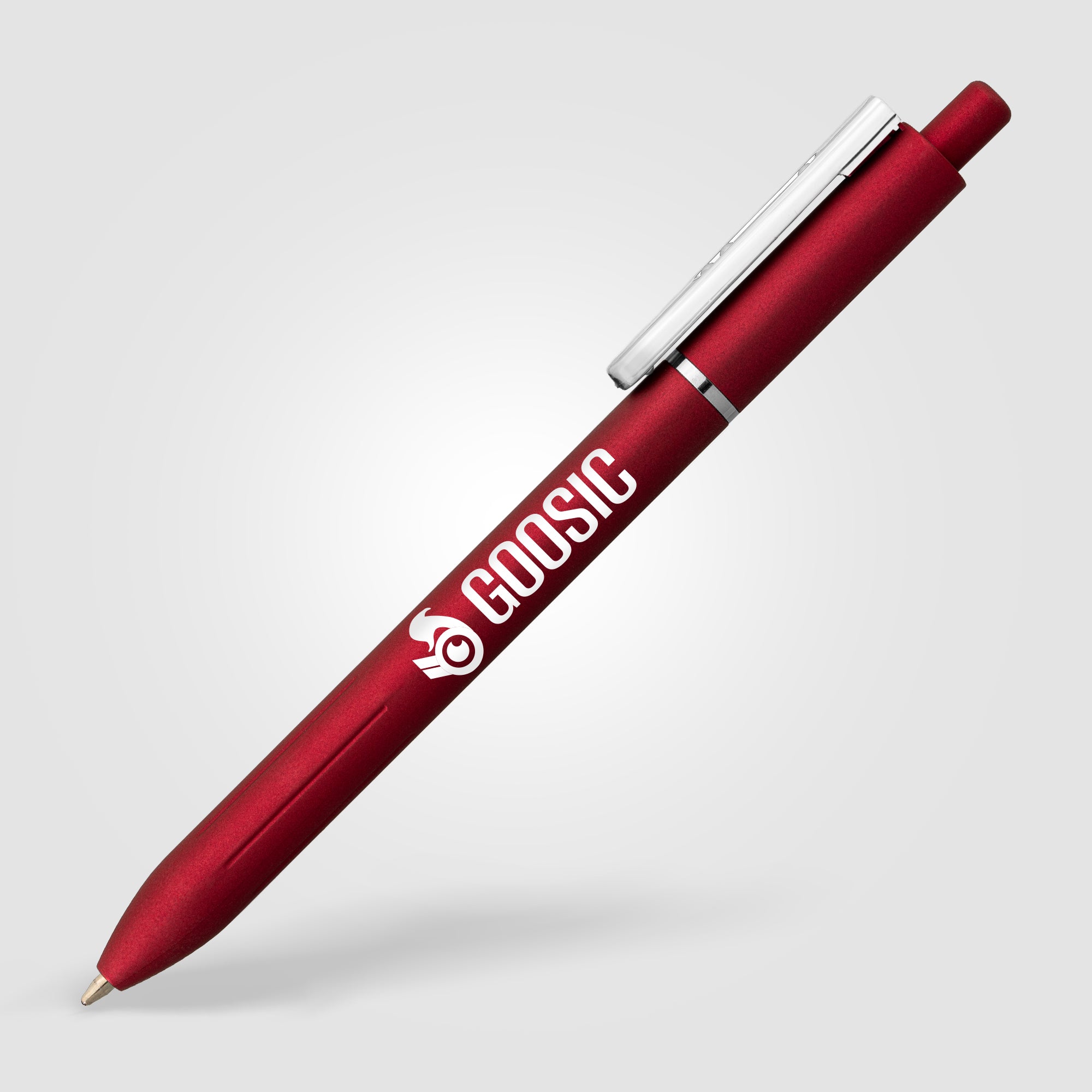 Lark Recycled Plastic Retractable Fidget Clip Pen-zoom-4
