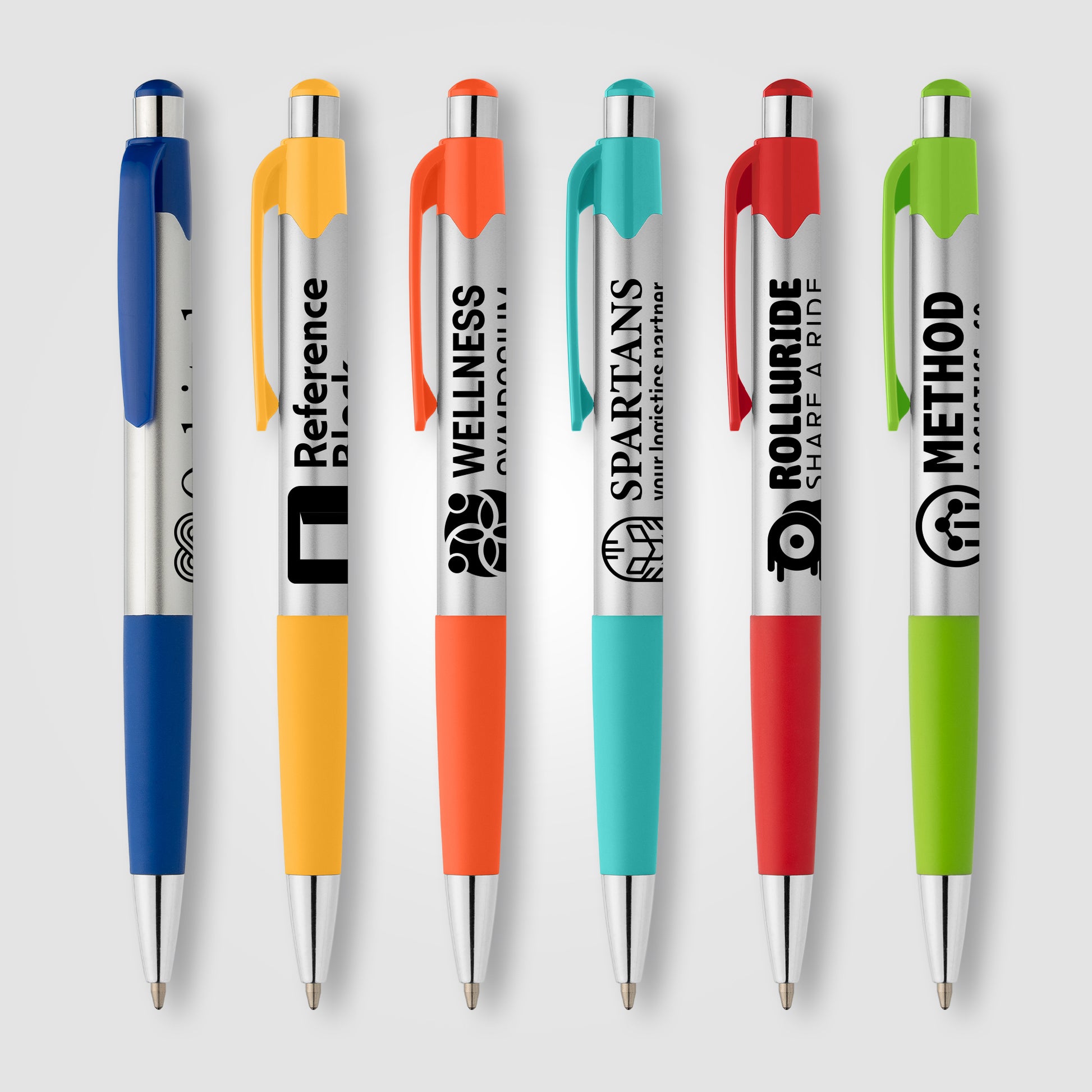 Image of the Smoothy Recycled Plastic Color Grip Pen promotional product, SKU AMJ.