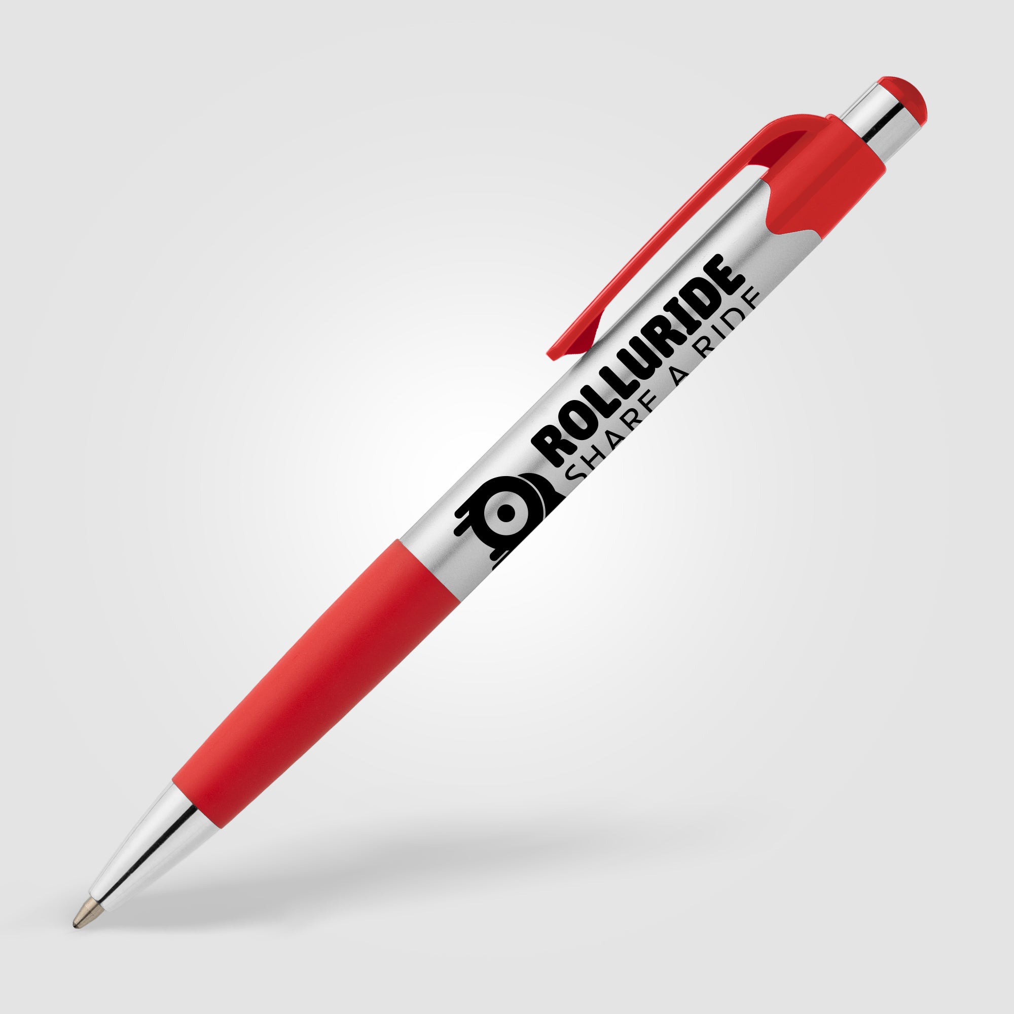 Smoothy Recycled Plastic Color Grip Pen-zoom-4