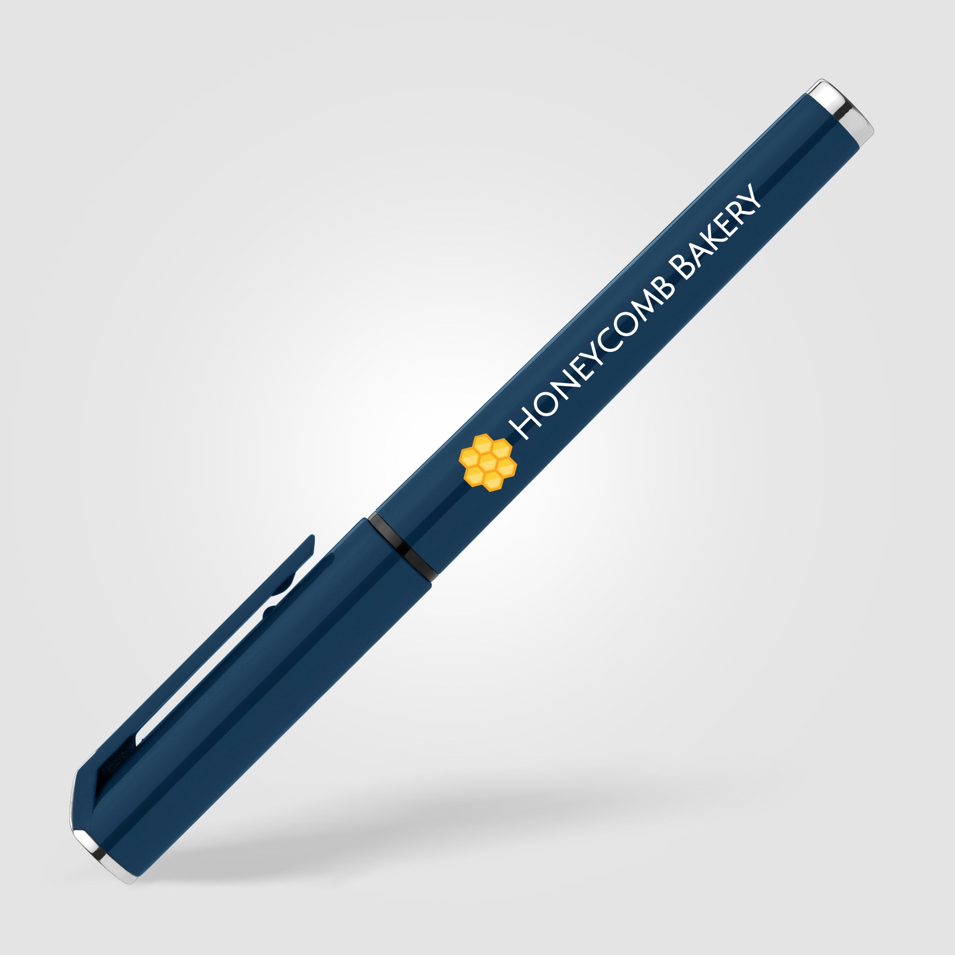 Islander Recycled Plastic Monochrome Gel Grip Pen - ColorJet-4