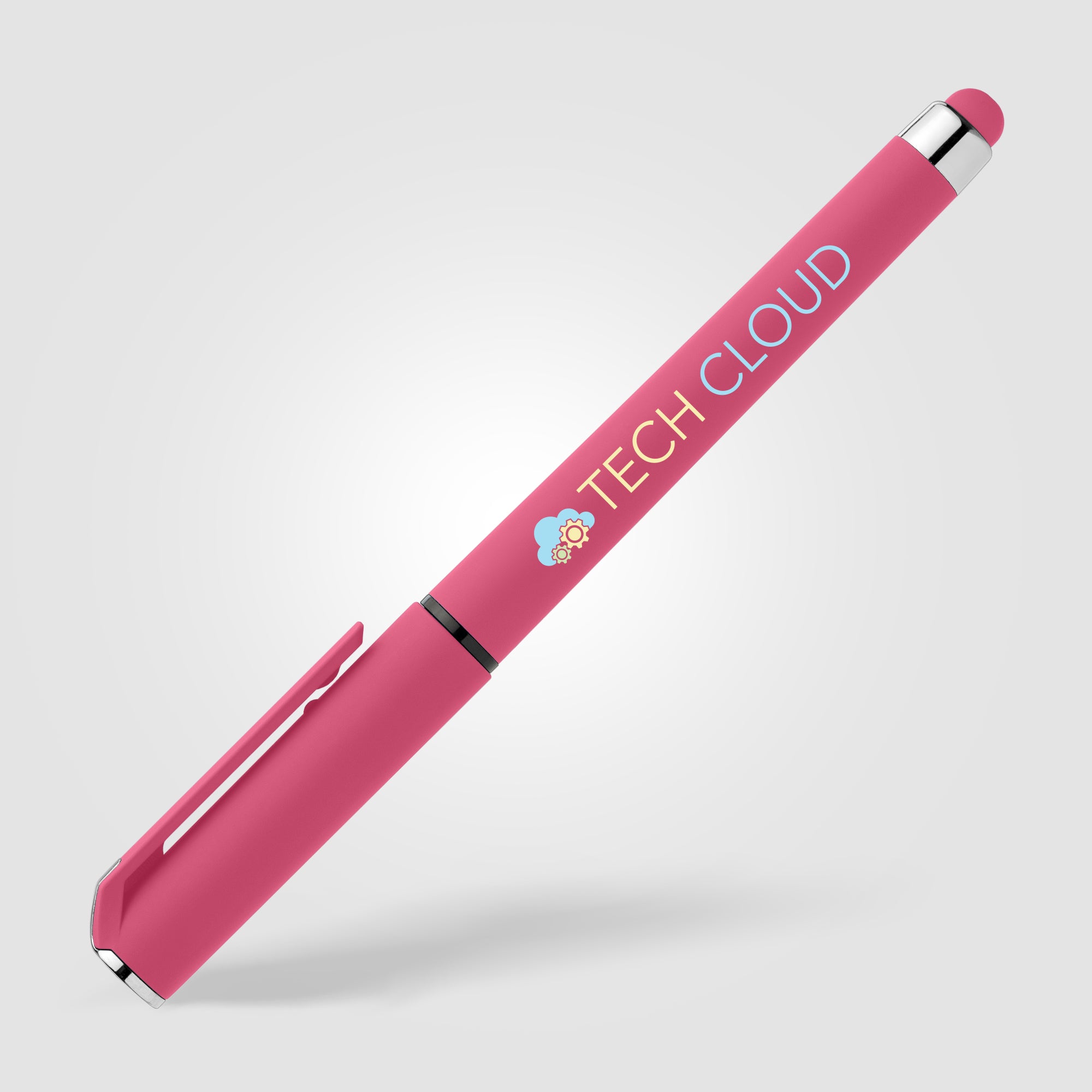 Islander Recycled Plastic Brights Gel Grip Pen - ColorJet-zoom-5