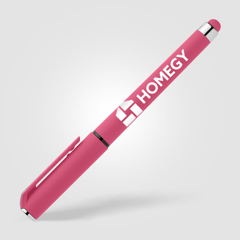 Islander Recycled Plastic Brights Gel Grip Pen-zoom-